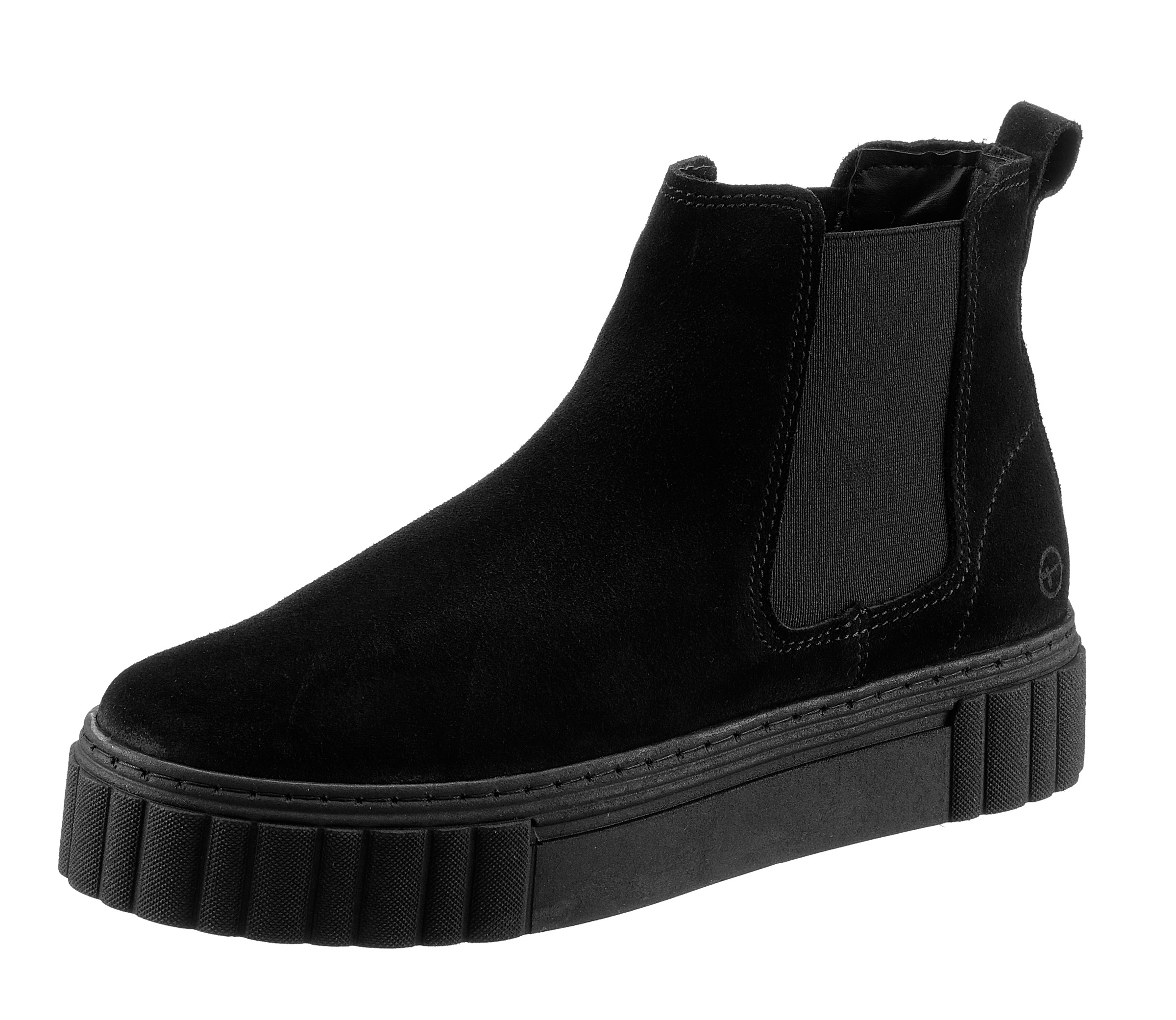 Tamaris Chelseaboots, mit praktischer Anziehlasche