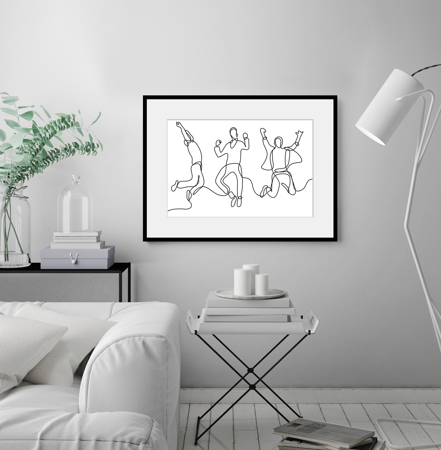 queence Bild »Dance Monkey«, Menschen, gerahmt, Musik, Spaß, Tanzen günstig online kaufen