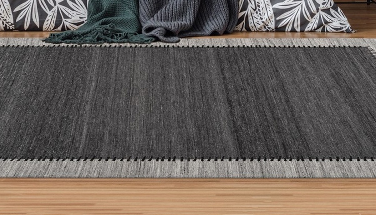 calo-deluxe Teppich »Roxy 450«, rechteckig, 6 mm Höhe, Flachgewebe, Wohnzim günstig online kaufen