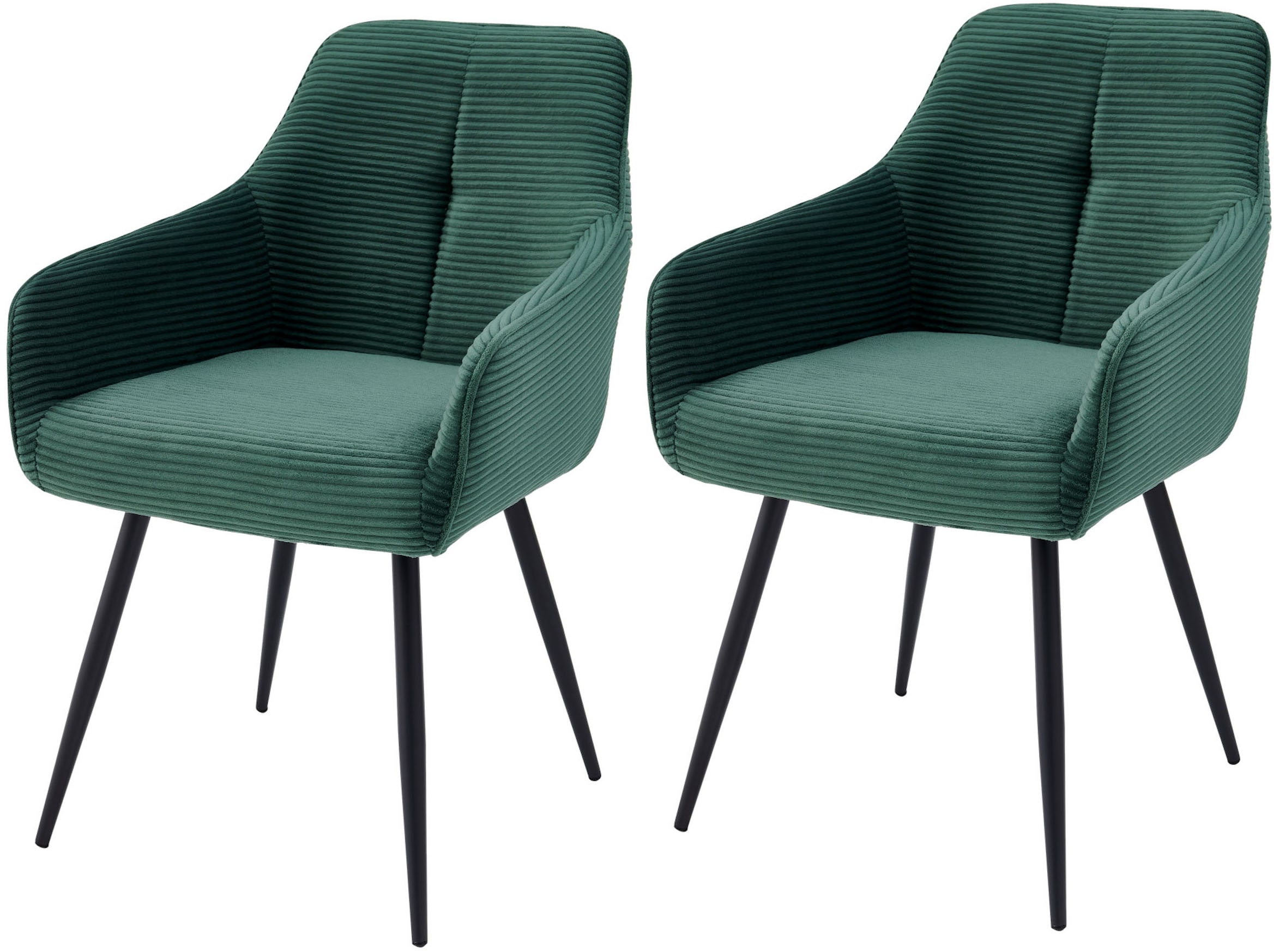 HELA Armlehnstuhl »VERONA« (Set) 2 Stk.Sessel, Federkorb, Rundrohrgestell, günstig online kaufen