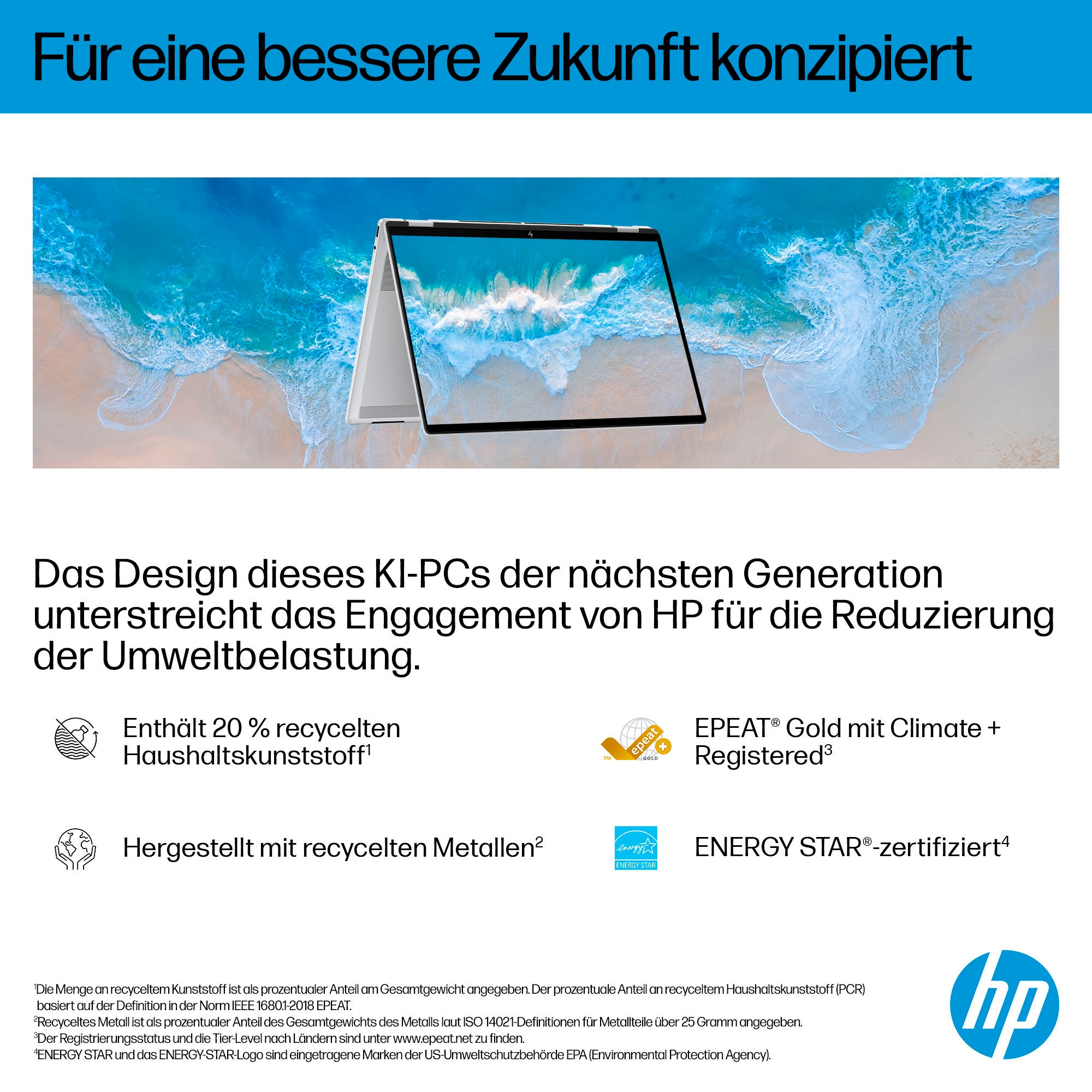 HP Convertible Notebook »OmniBook X Flip 16-as0252ng«, 40,64 cm, / 16 Zoll, Intel, Ultra 7, ARC, 512 GB SSD