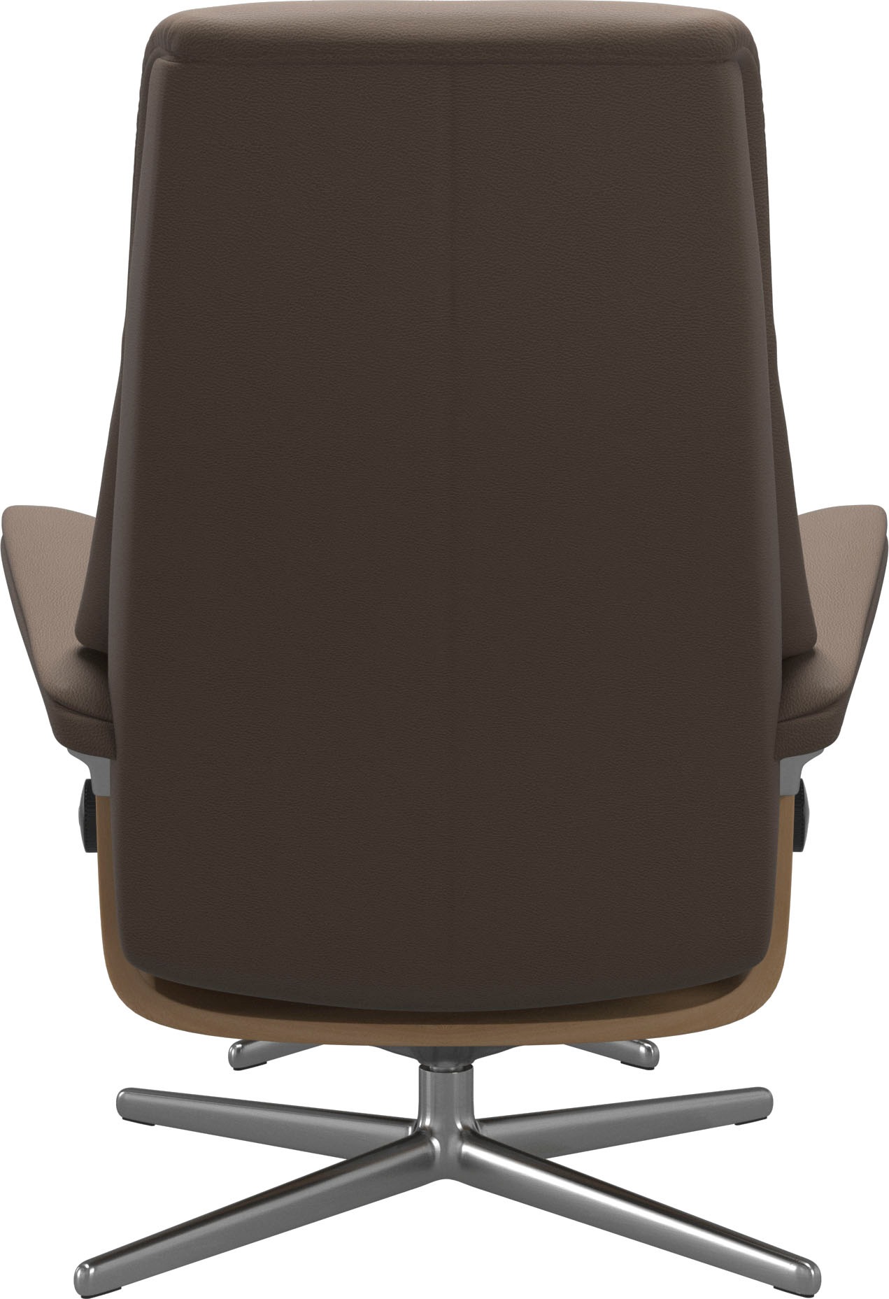 Stressless® Fußhocker »View«, mit Cross Base, Größe S, M & L, Holzakzent Eiche