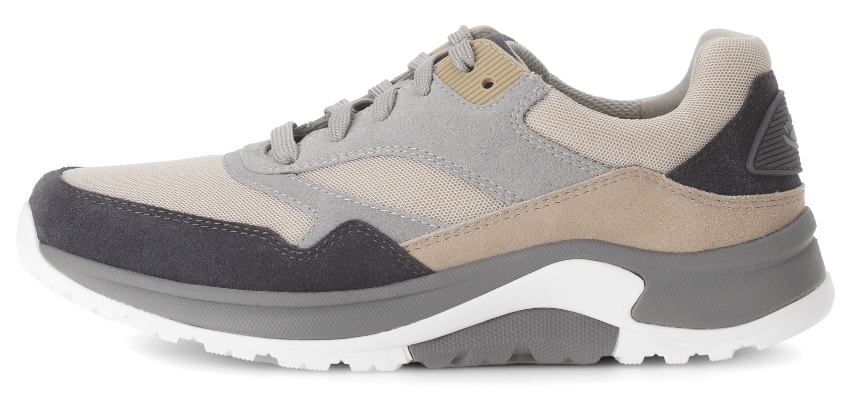 Gabor Rollingsoft Keilsneaker  , Freizeitschuh, Halbschuh, Schnürschuh mit Wechselfußbett, Weite G