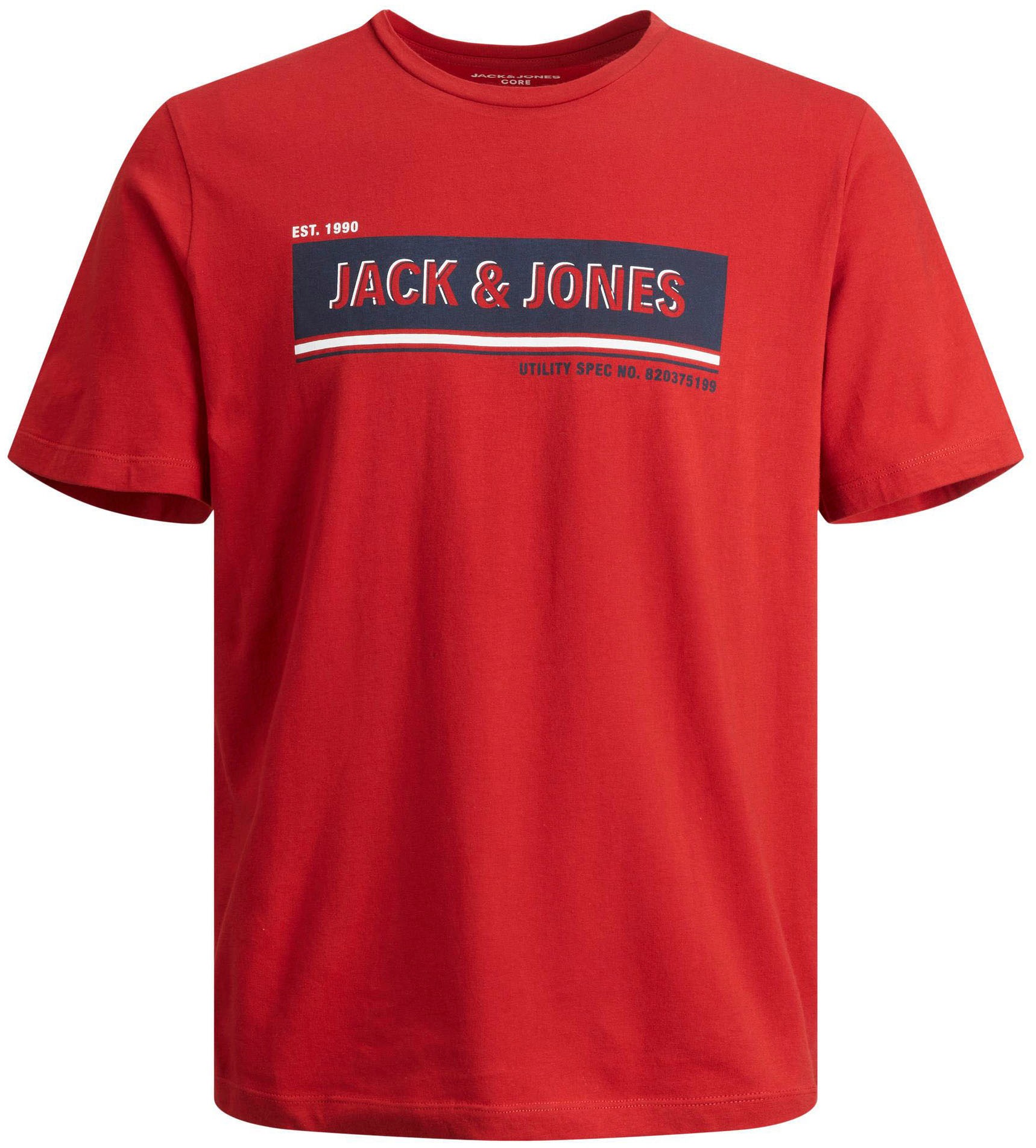 Jack & Jones Rundhalsshirt »JCOADAM TEE SS CREW NECK FST« kaufen
