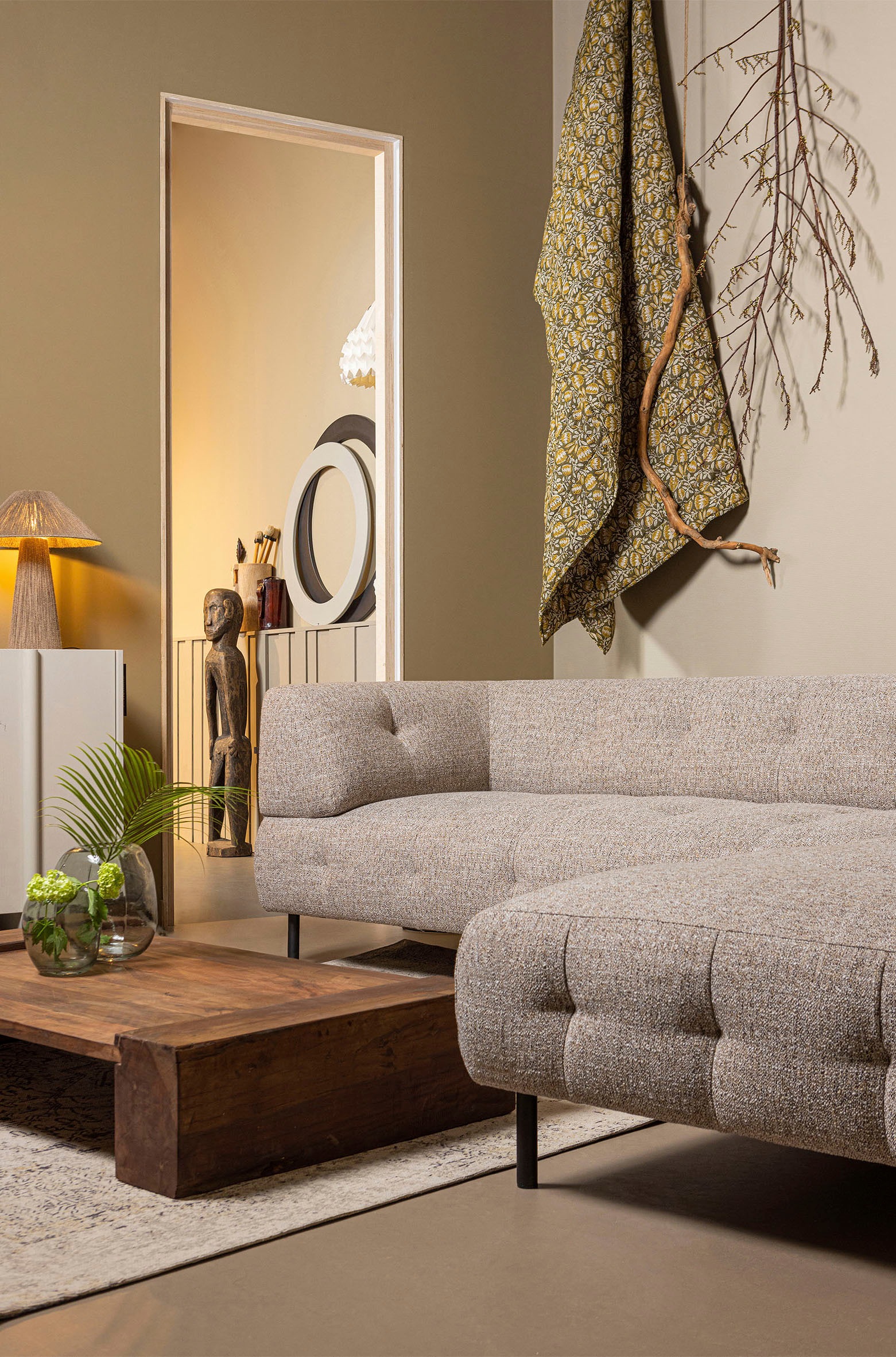WOOOD Couchtisch »Cuno«, klare Linien, aus Mangoholz, H 30 cm x B 70 cm günstig online kaufen