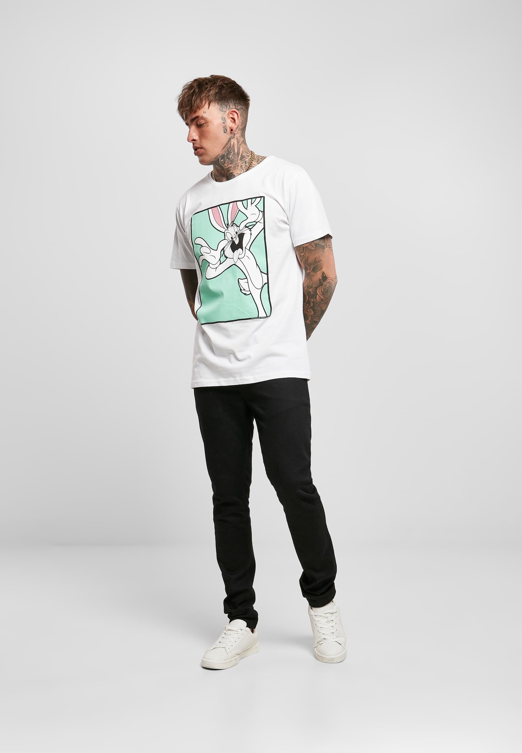 Merchcode T-Shirt »Merchcode Herren Looney Tunes Bugs Bunny Funny Face Tee« 1 Stk. tlg.