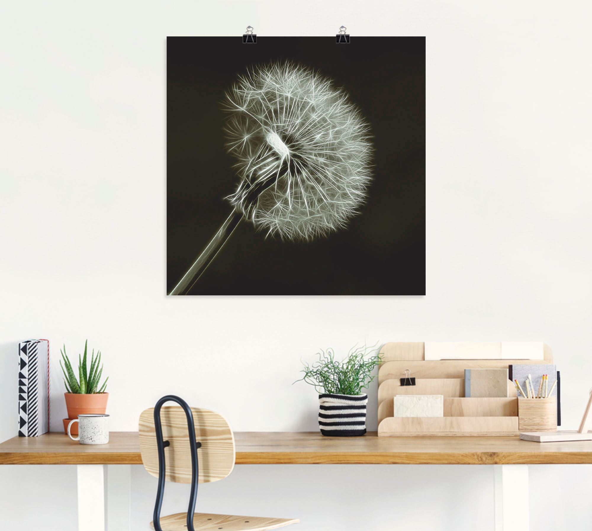 Artland Wandbild »Pusteblume«, Blumen, (1 St.), als Leinwandbild, Poster in verschied. Größen