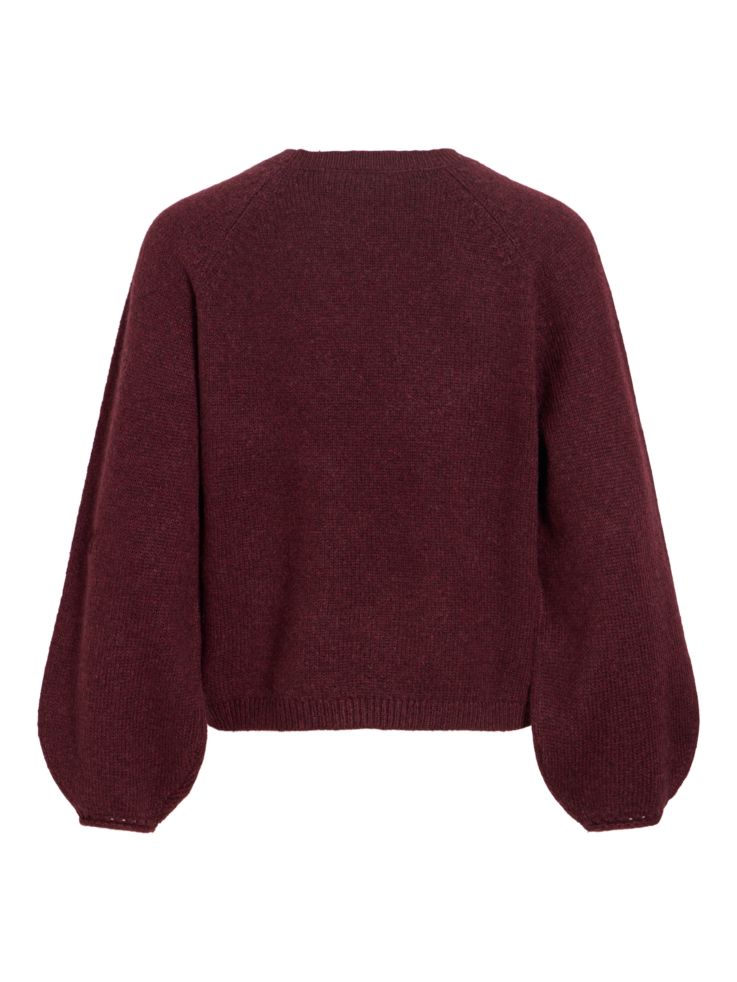 Vila Strickpullover »VISAPNA O-NECK L/S KNIT TOP/PB/1« mit Rundhalsausschnitt, aus Strick, Regular Fit