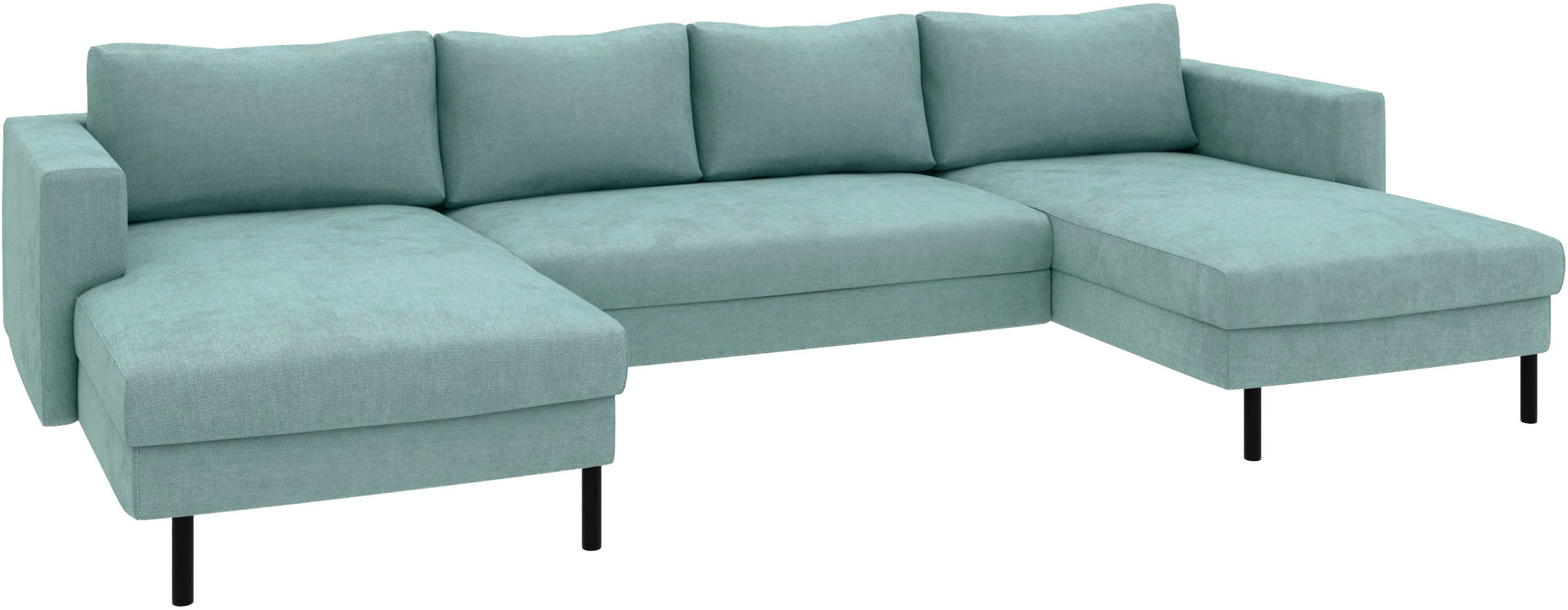 TRENDMANUFAKTUR Wohnlandschaft »Amazing II, wahlw. mit Schlaffunktion & Bet günstig online kaufen