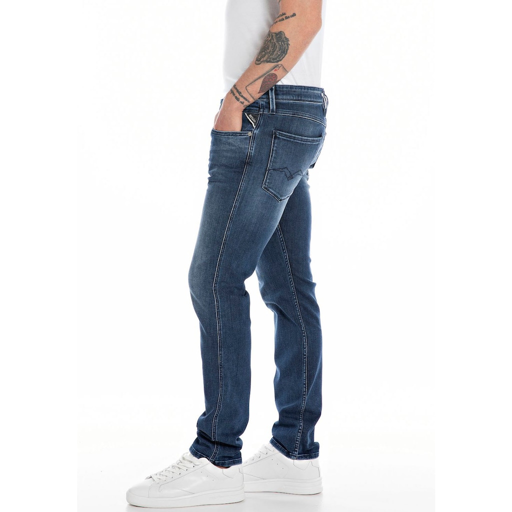 Replay Slim-fit-Jeans »ANBASS HYPERFLEX BIO«