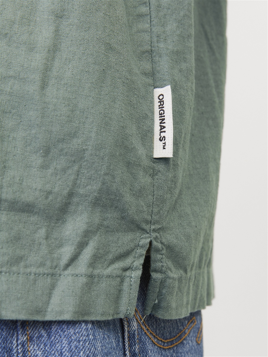 Jack & Jones Kurzarmhemd »JORFARO LINEN OVERSIZED SHIRT SS SN«