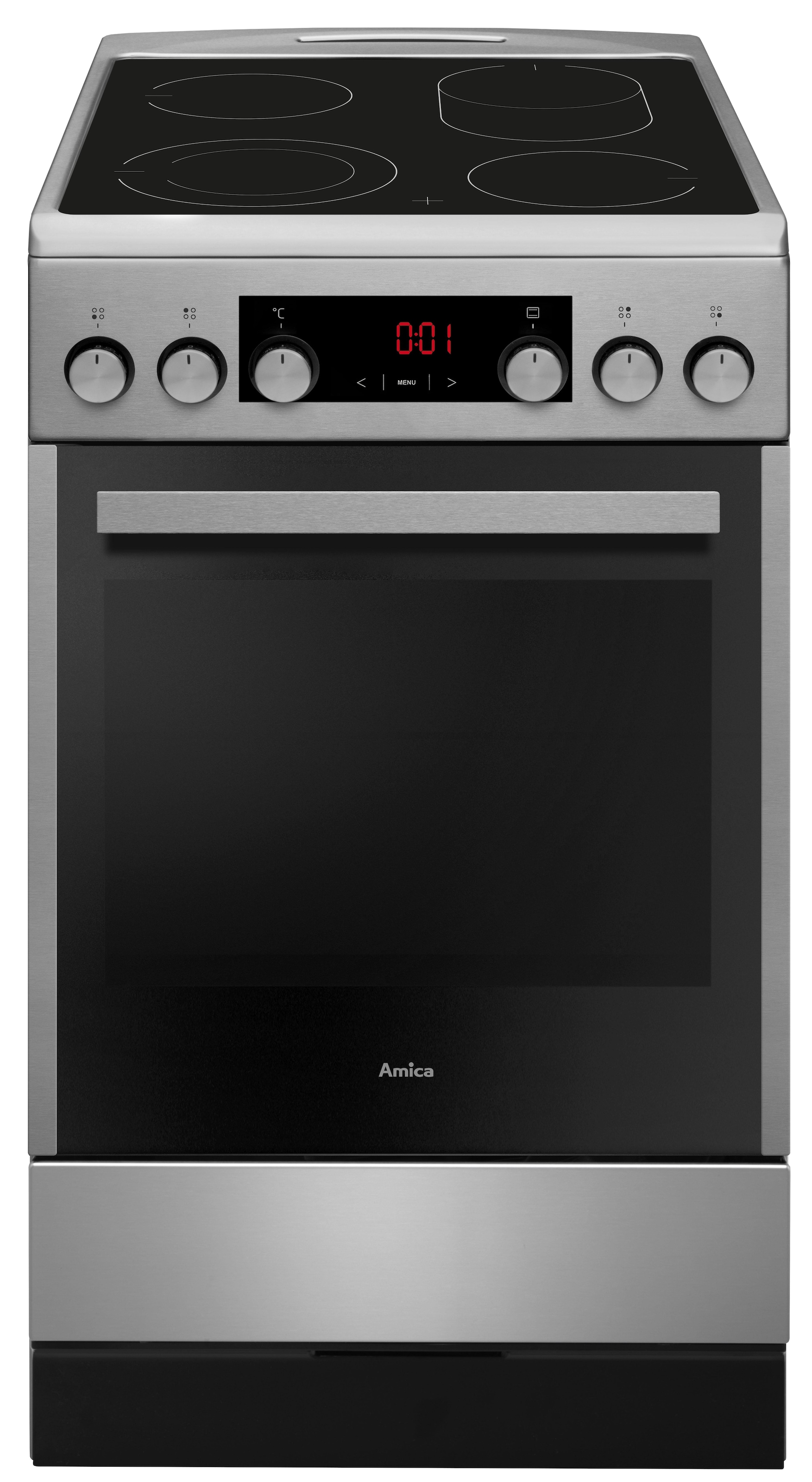 Amica Elektro-Standherd »SHC 904 904 Rechnung 2-fach- 100 100«, Steam kaufen SHC softClose auf Clean, W, Teleskopauszug, mit