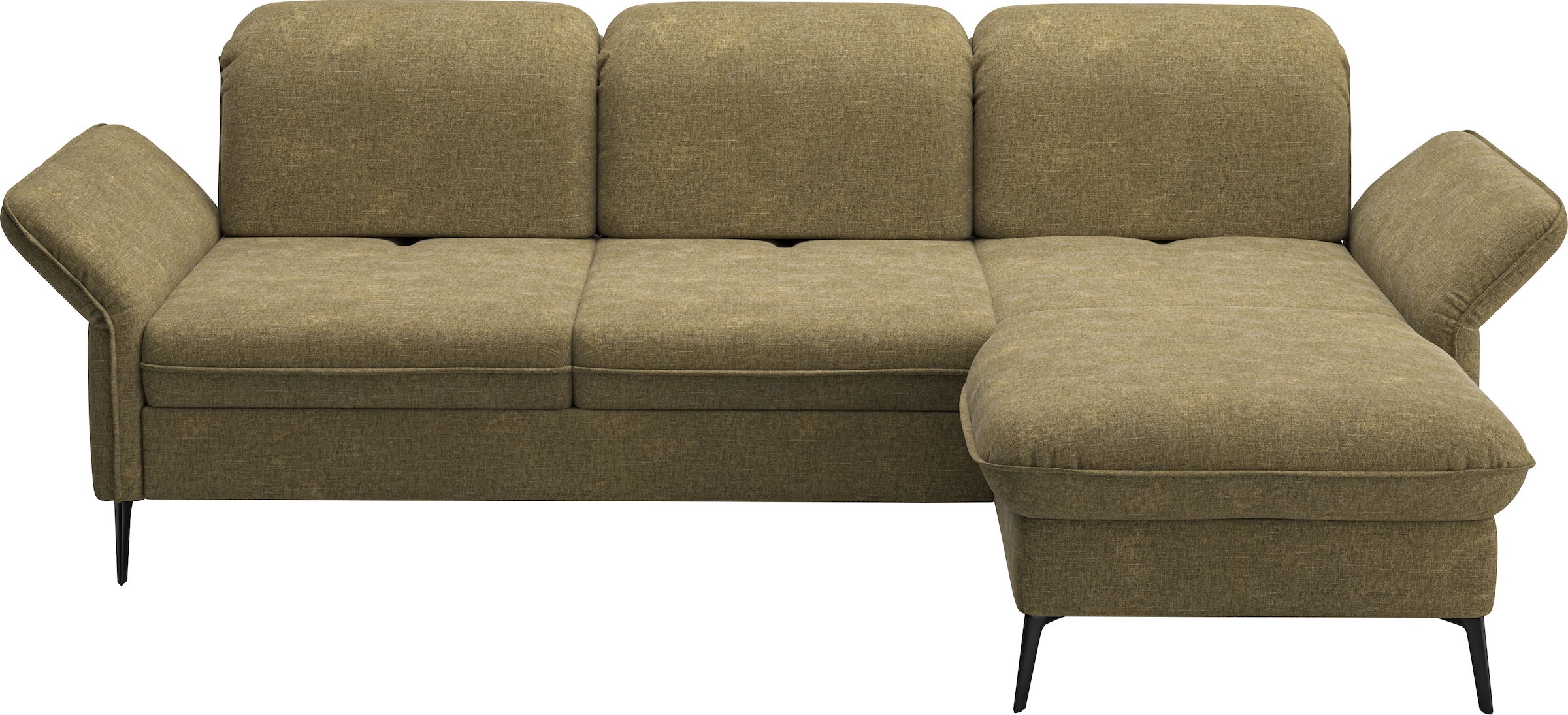 sit&more Ecksofa »Emely, inkl. Sitztiefenverstellung«, wahlweise mit Bettfunktion,Bettkasten,Kopf- & Armteilverstellung