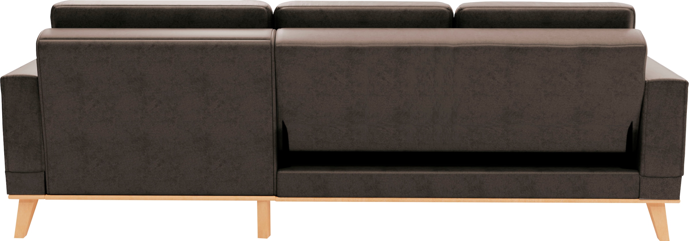 sit&more Ecksofa »Lavida L-Form«, wahlweise mit Kippfunktion und Bettkasten