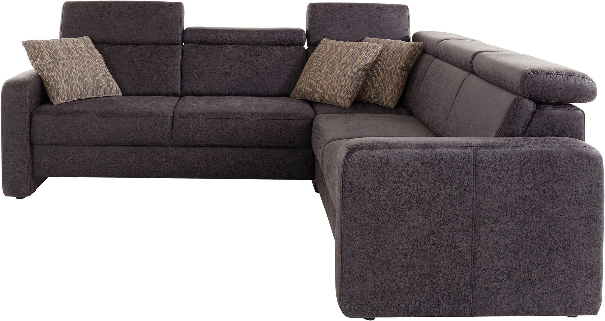 sit&more Ecksofa »Bologna L-Form« Kopfteilverstellung, wahlweise mit Bettfunktion und Schubkasten