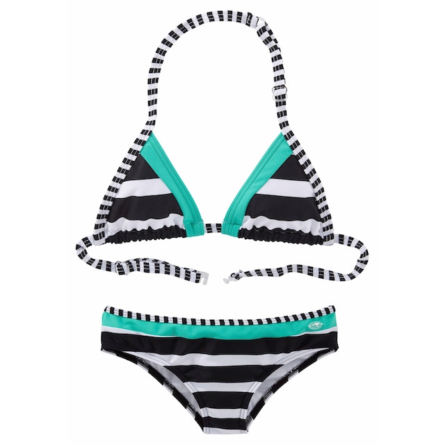 KangaROOS Triangel-Bikini, mit Blockstreifen günstig kaufen