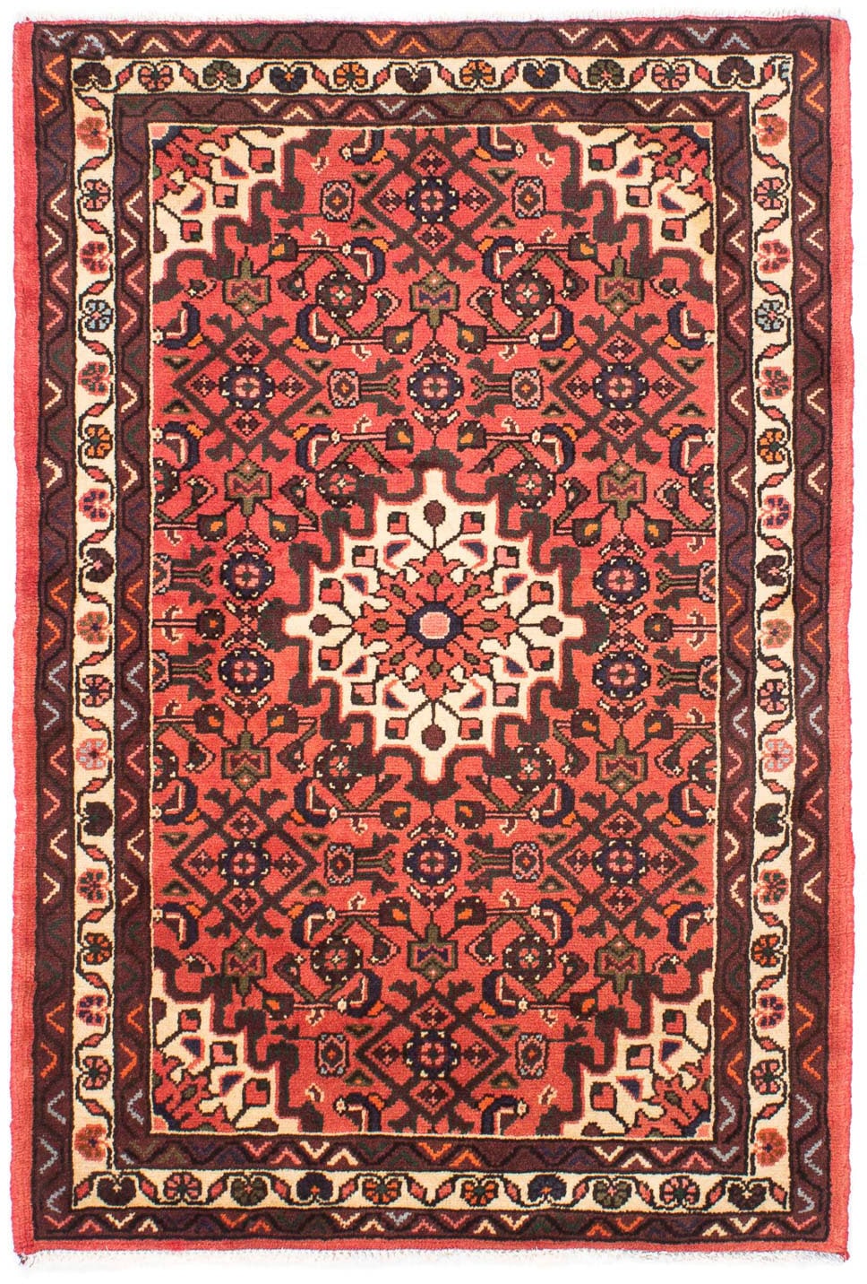 morgenland Orientteppich »Perser - Nomadic - 152 x 103 cm - rot«, rechtecki günstig online kaufen