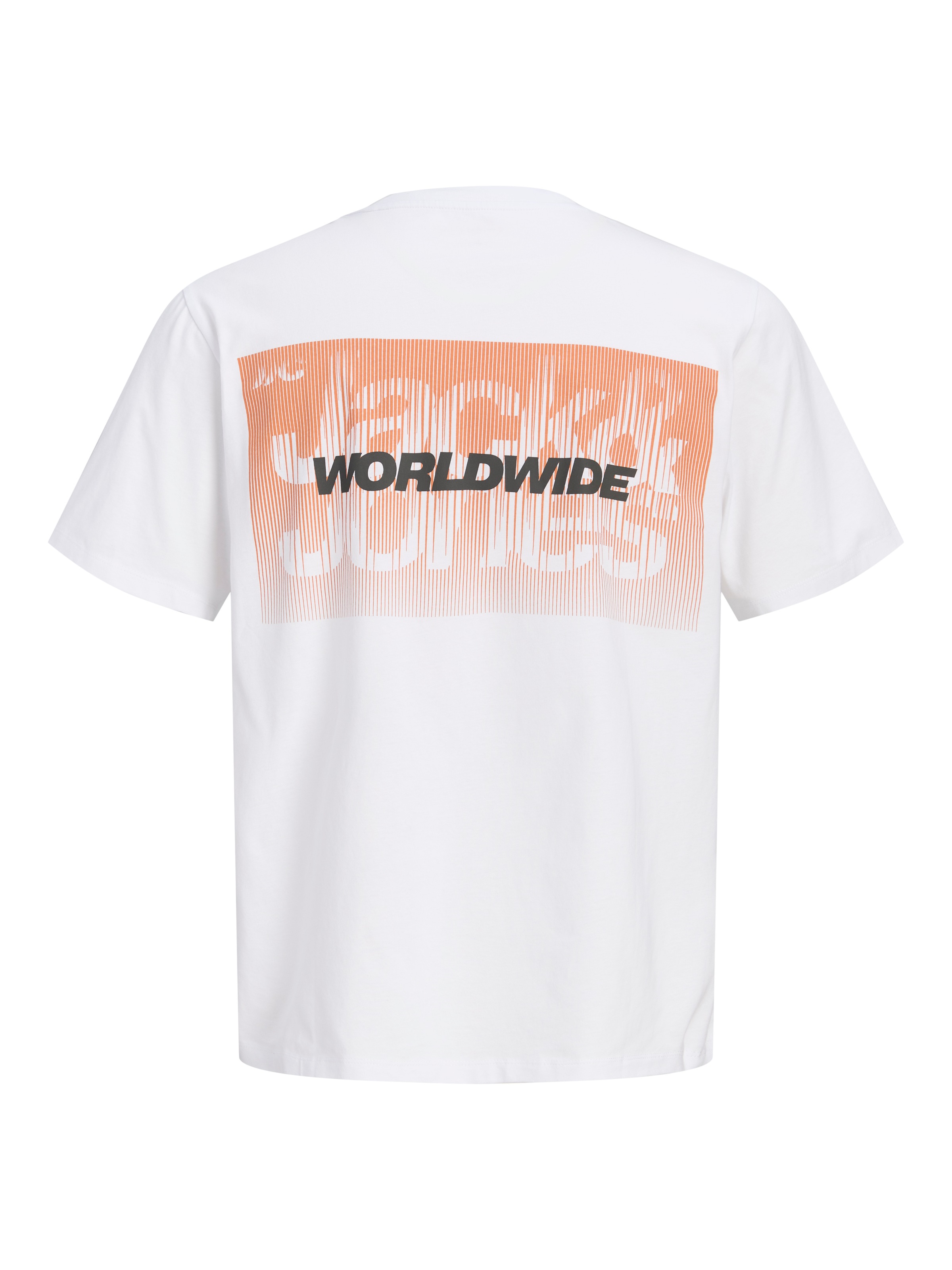 Jack & Jones T-Shirt »JCOECHO GRAPHIC BACK PRINT SS TEE CN FST« Baumwolle, regular fit