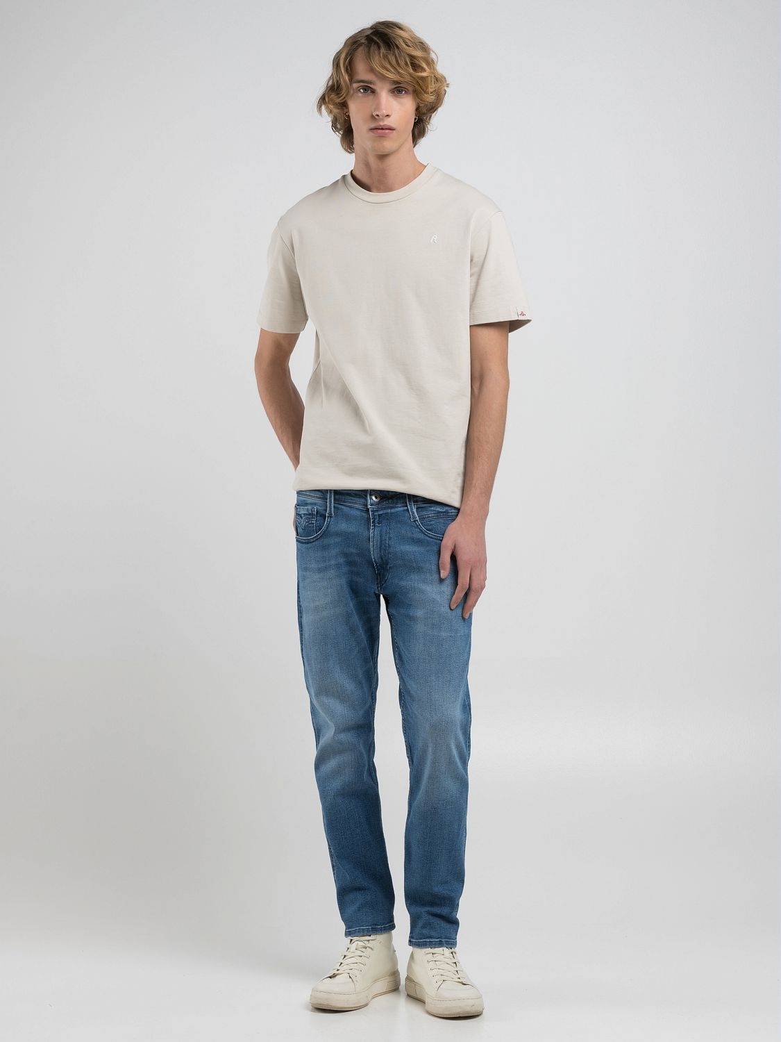 Replay Slim-fit-Jeans »Anbass Superstretch«, elastisch