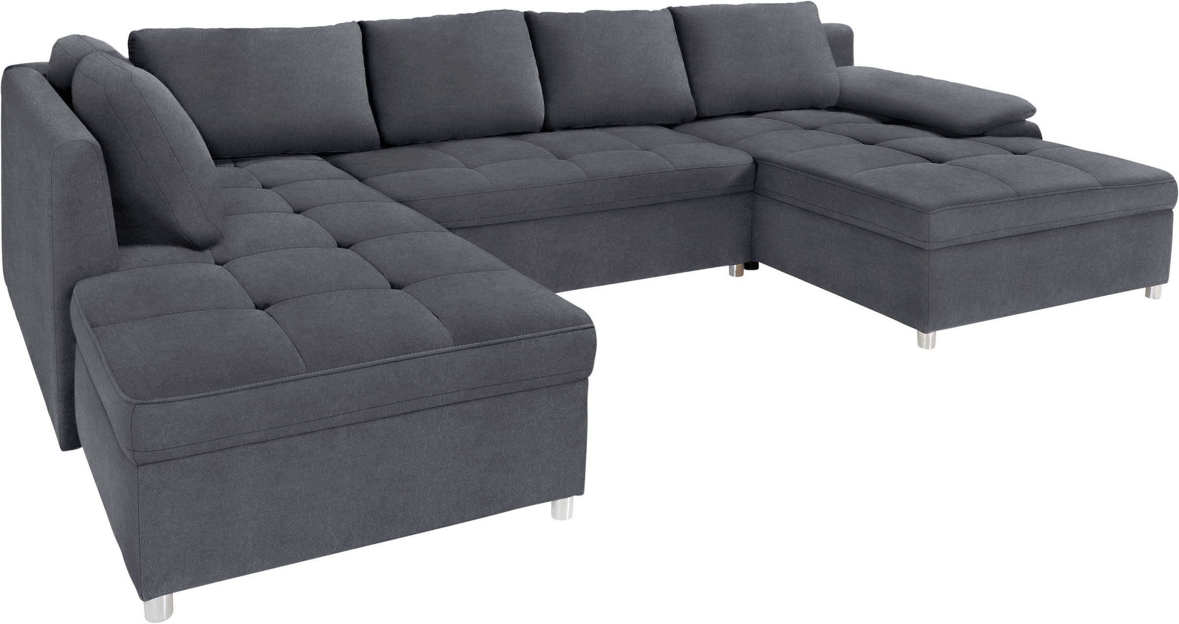 sit&more Wohnlandschaft »Labene U-Form«, wahlweise mit Bettfunktion und Bettkasten