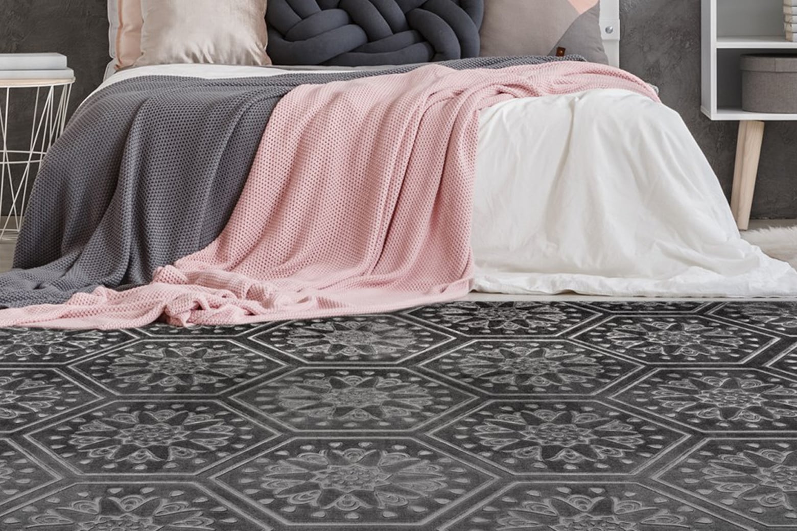 calo-deluxe Teppich »Latemar 300«, rechteckig, 7 mm Höhe, weiche Fell Hapti günstig online kaufen
