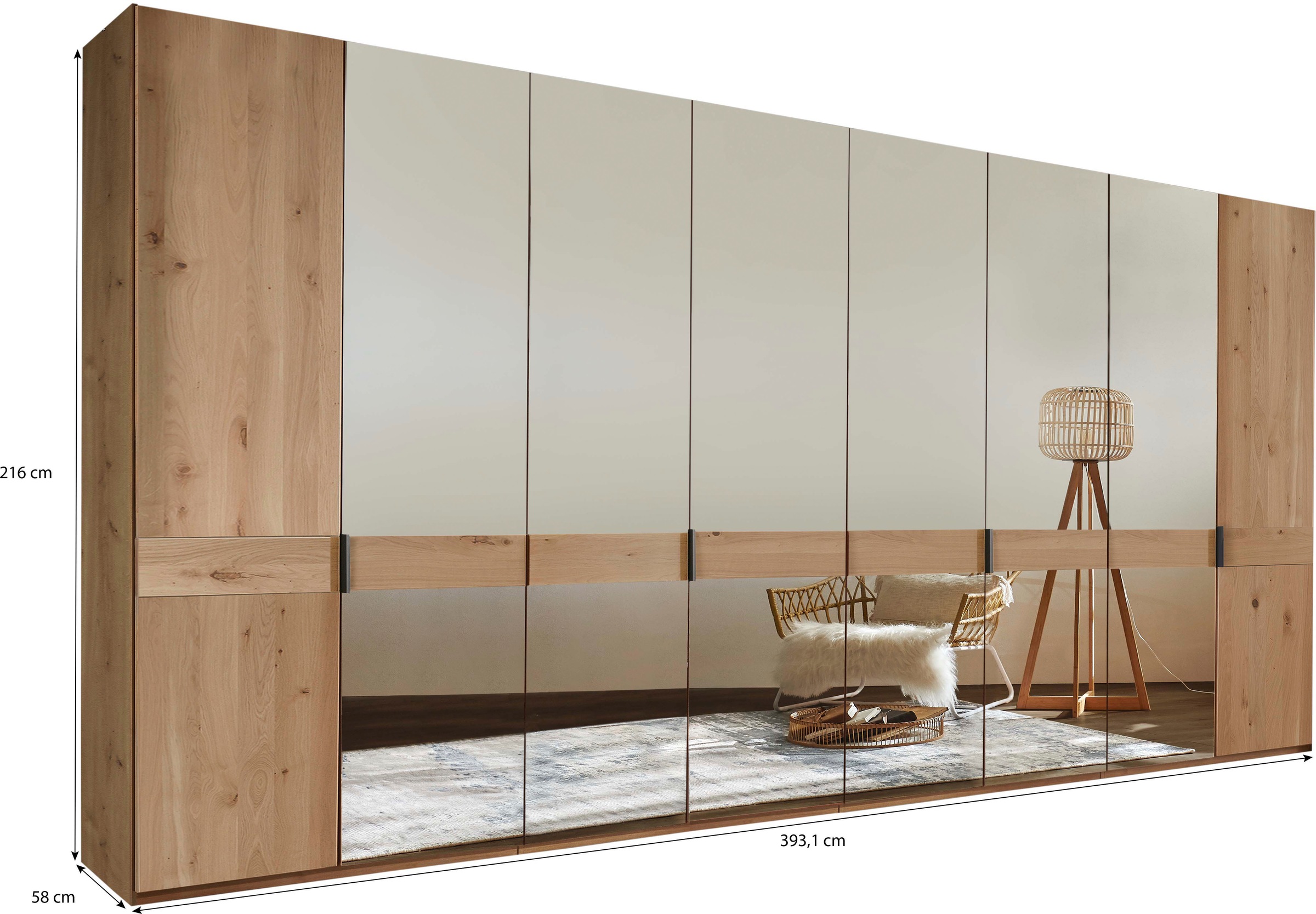 WIEMANN Kleiderschrank "Cardiff" inkl. Türdämpfung günstig online kaufen