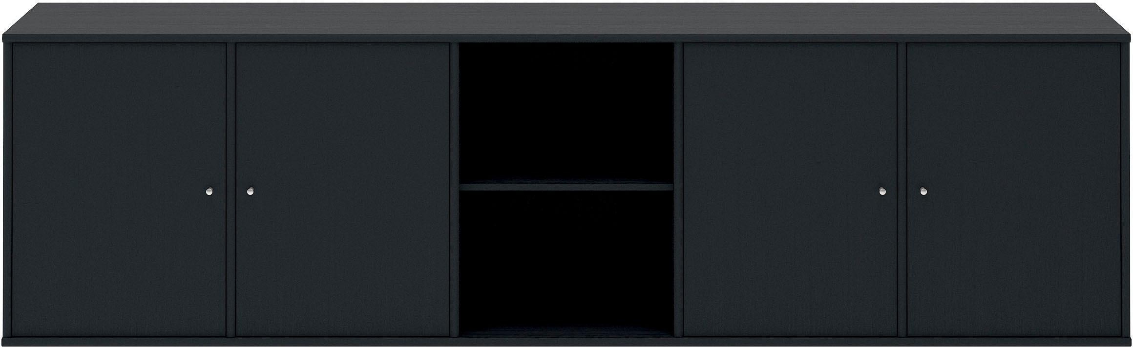 mit Türen, auf B: bestellen montierbar«, Sideboard Hochwertig Furniture Hammel »Mistral, hängend/stehend Schrank, Designmöbel 220 cm, Raten anpassungsbar