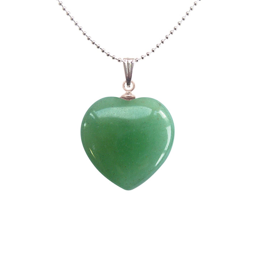 Adelia´s Amulett »Amulett Anhänger« Aventurin Herzanhänger - um Fülle und Überfluss anzuziehen Adelia´s Amulett »Amulett Anhänger« Aventurin Herzanhänger - um Fülle und Überfluss anzuziehen