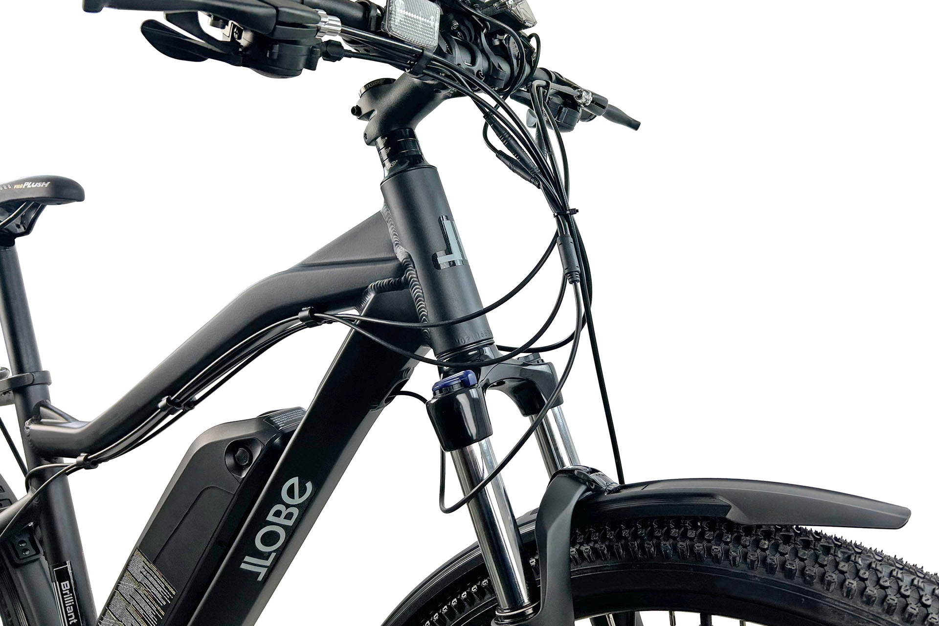 LLobe »Mountain E-Bike 27,5" Brillant« 24 Gang Shimano Altus Schaltwerk Kettenschaltung Heckmotor 250 W