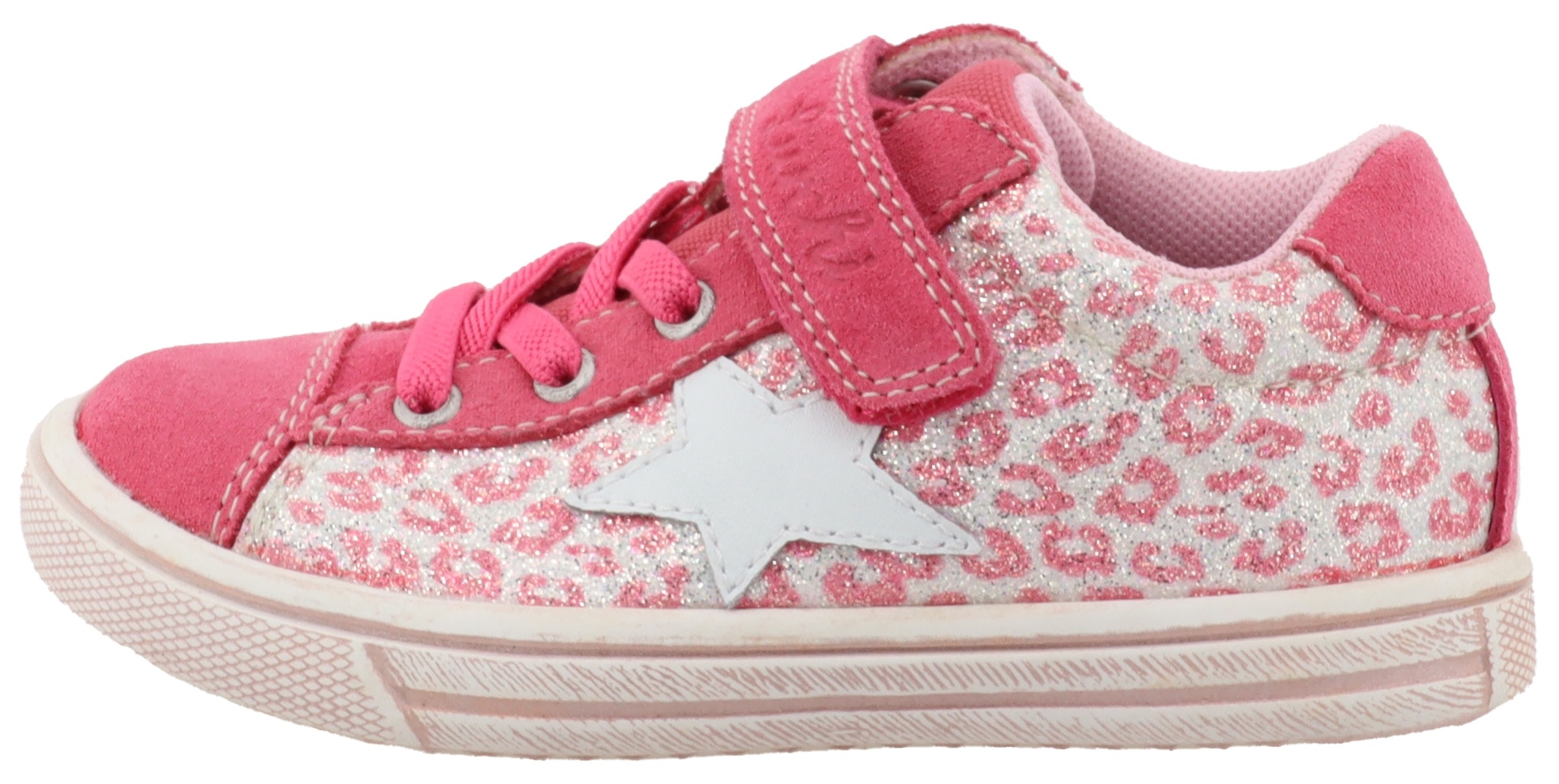 Lurchi Sneaker »Salita«, Schnürer im Animal-Look, Größenschablone zum Download