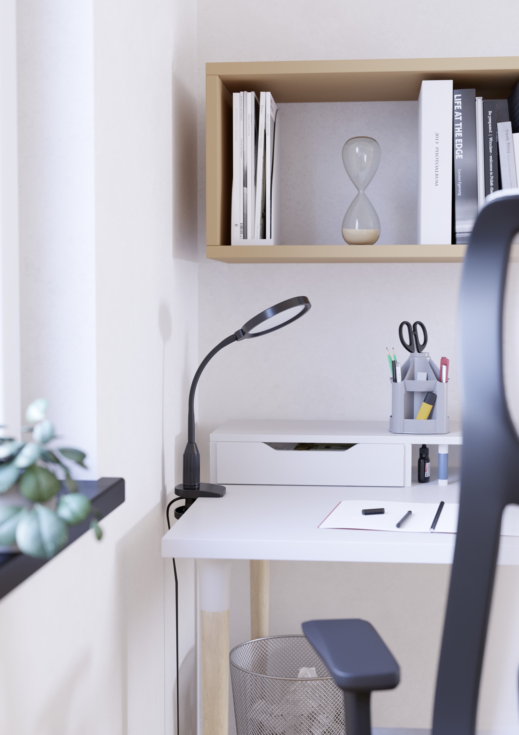 EGLO Klemmleuchte »LAURO Klemmlicht - Kunststoff - LED - 1X5,5W - IP20« LED-Modul 1 Stk. Kaltweiß | Neutralweiß | Warmweiß