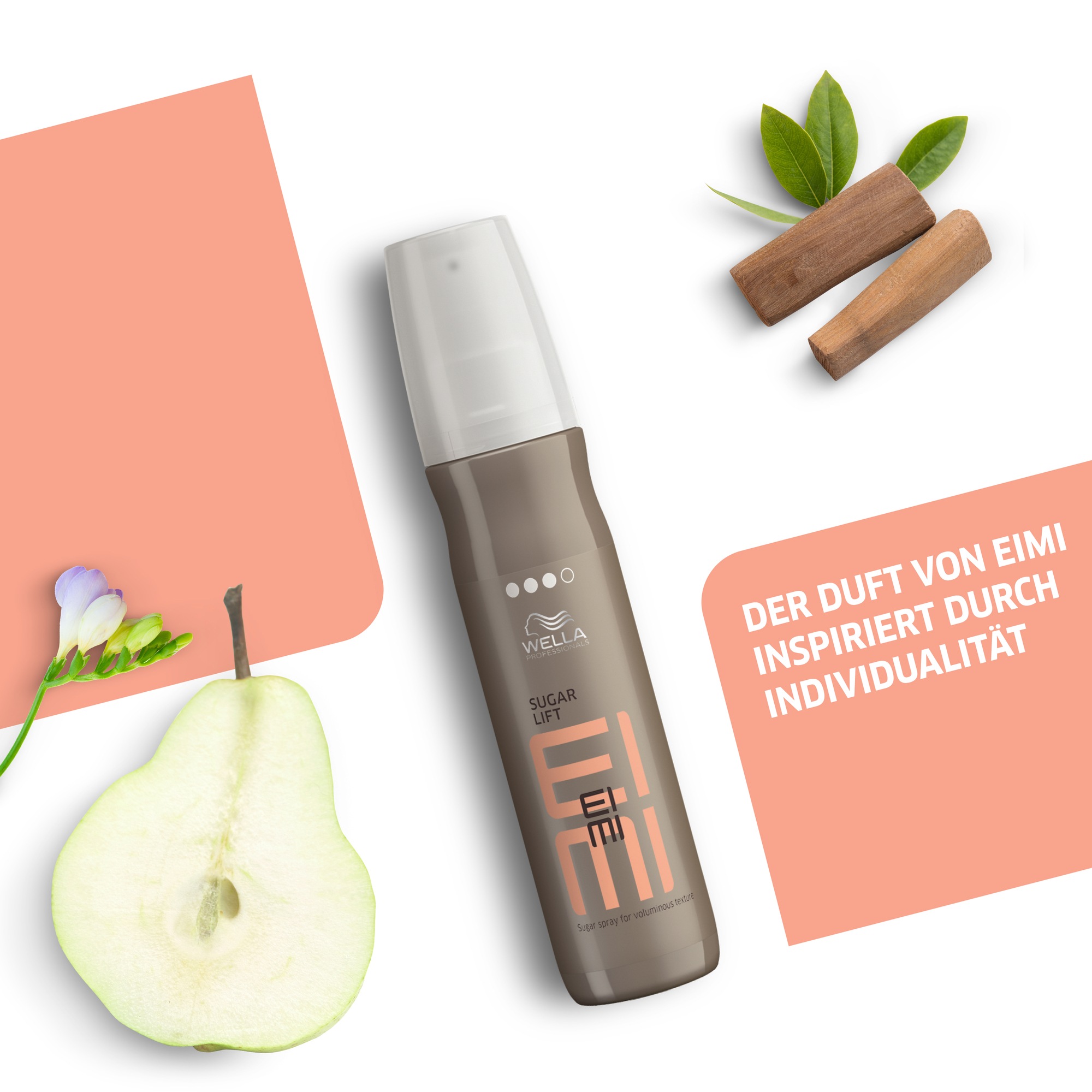 Wella Professionals Haarpflege-Spray »EIMI Sugar Lift Volumenspray« mehr Volumen, griffige Textur, zur Betonung von Locken