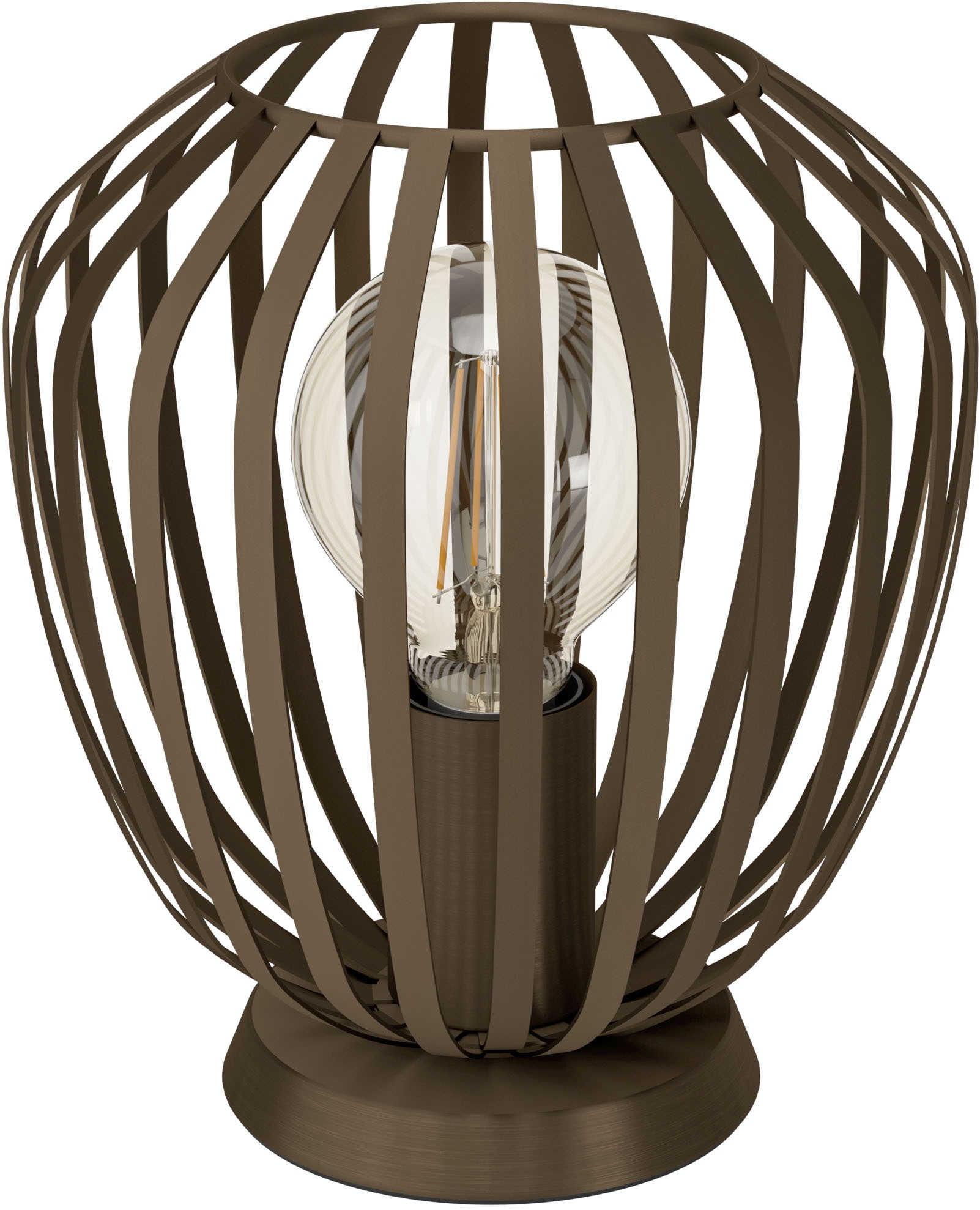 EGLO Tischleuchte »ESPINAL Tischlampe - Stahl - E27 - 1X40W - IP20« E27 1 S günstig online kaufen