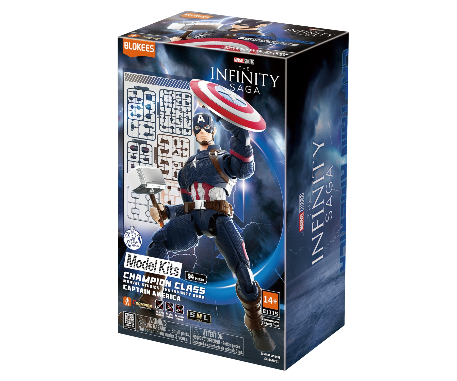 Dickie Toys Modellbausatz »Marvel Captain America«