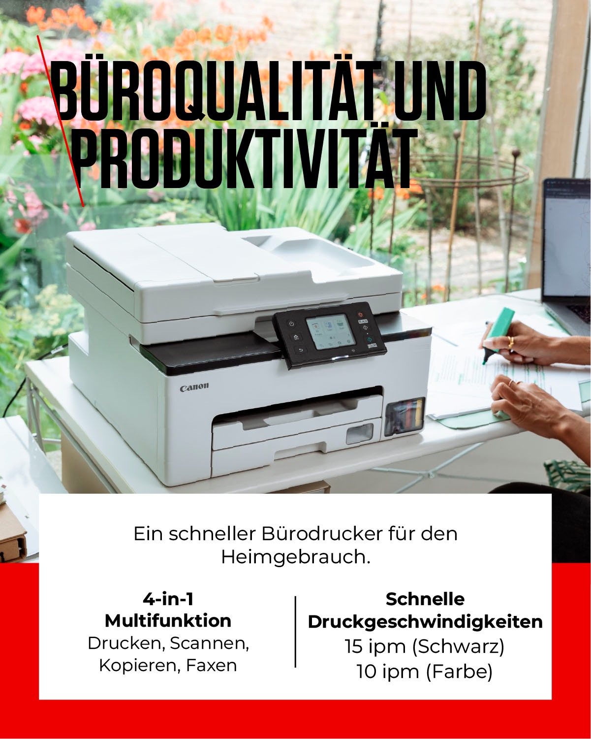 Canon Multifunktionsdrucker »MAXIFY GX2050«