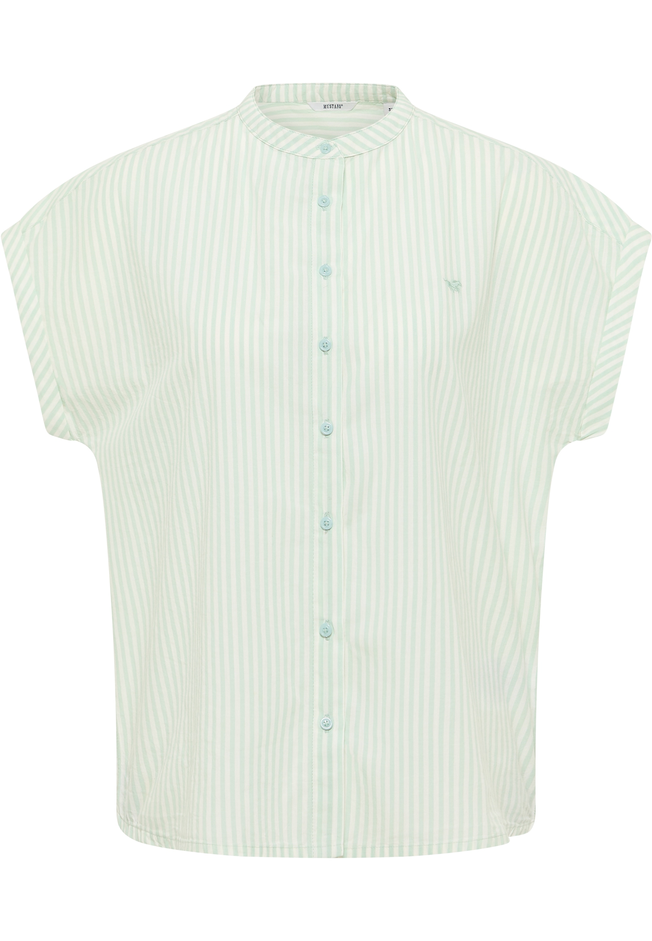 MUSTANG Kurzarmbluse »Damen Style Coral Springs«