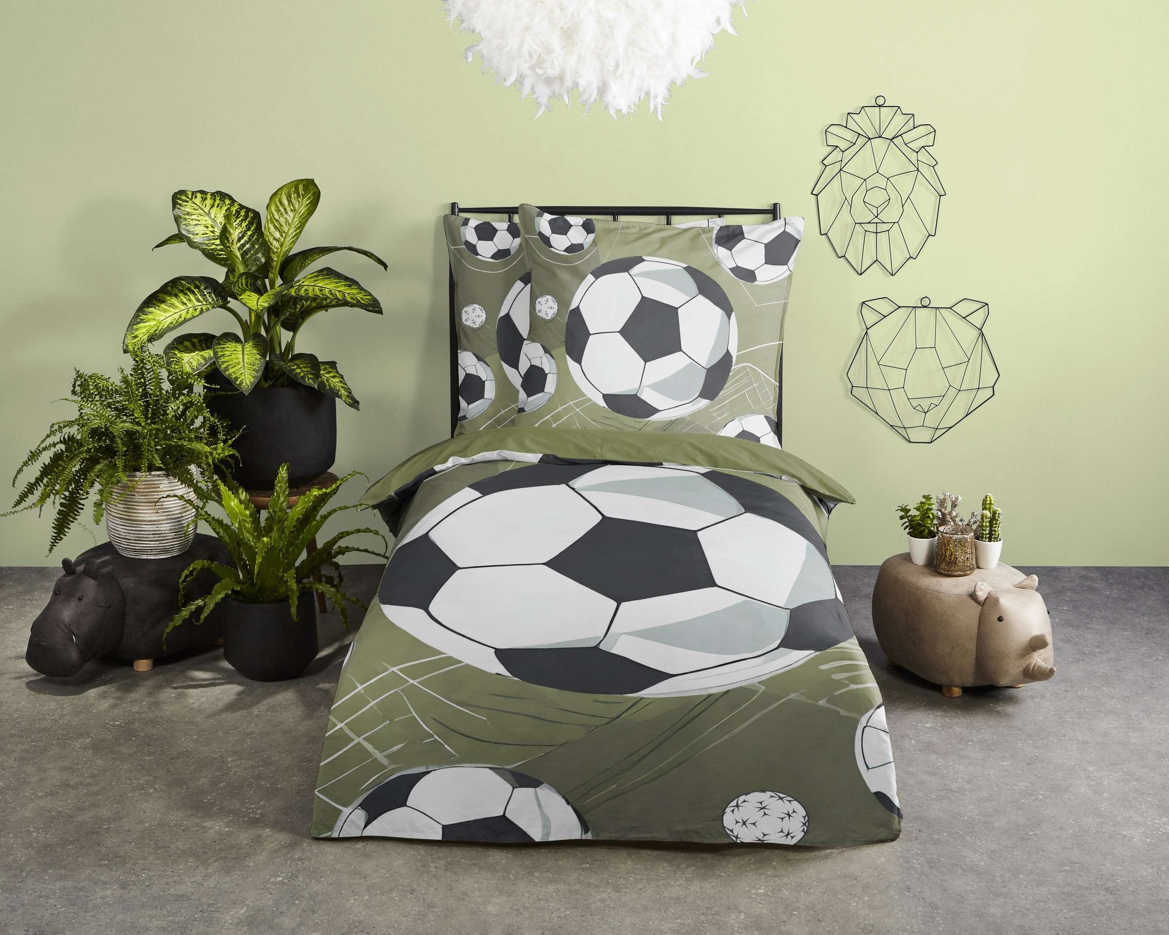 PURE luxury collection Kinderbettwäsche »Daan«, Mikrofaser, 135x200, 2 Teil günstig online kaufen