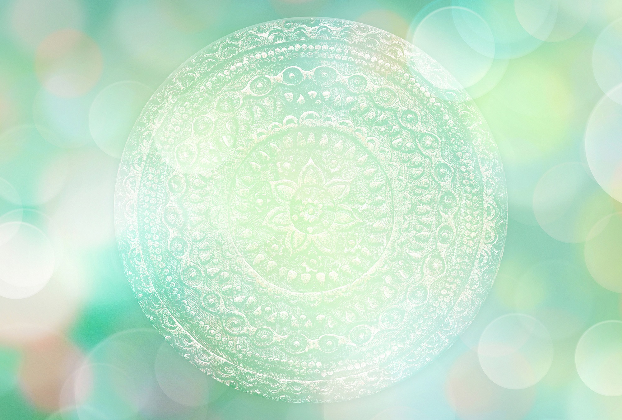 Architects Paper Fototapete »Atelier 47 Mandala 2« orientalisch glatt Vlies günstig online kaufen