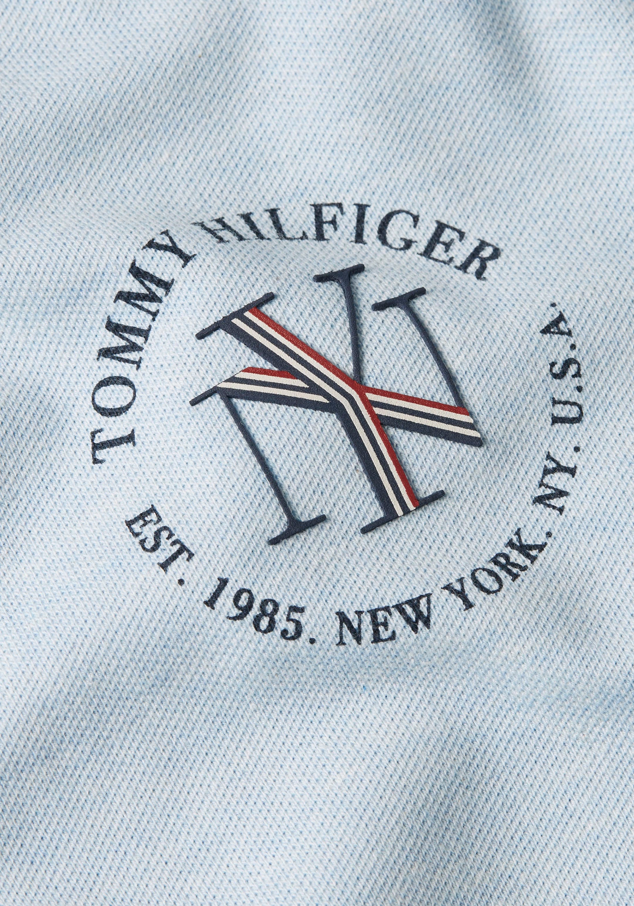Tommy Hilfiger Poloshirt »REG bestellen mit SS«, Hilfiger NYC Tommy Markenlabel POLO ROUNDALL