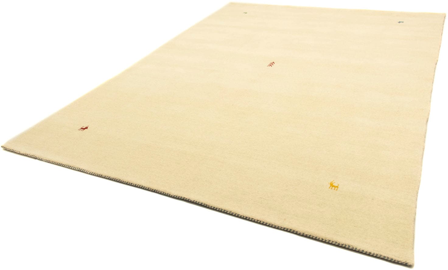morgenland Wollteppich »Gabbeh Teppich - Indus »Deluxe« Rechteckig«, rechte günstig online kaufen