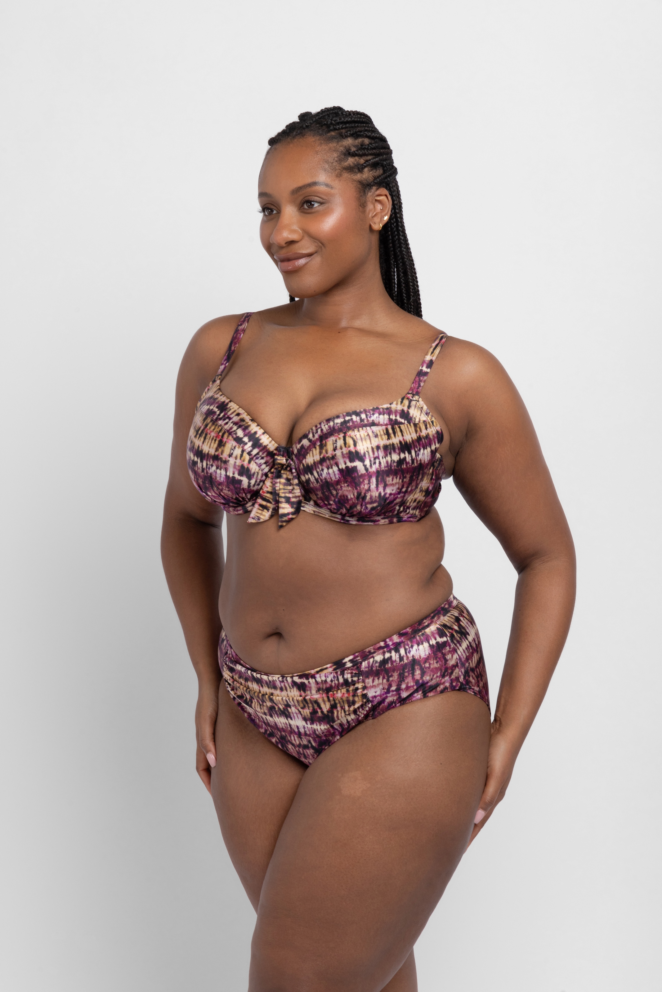 Dorina Bikini-Hose »Amnesia« 2er Pack,  mit Batik-Print