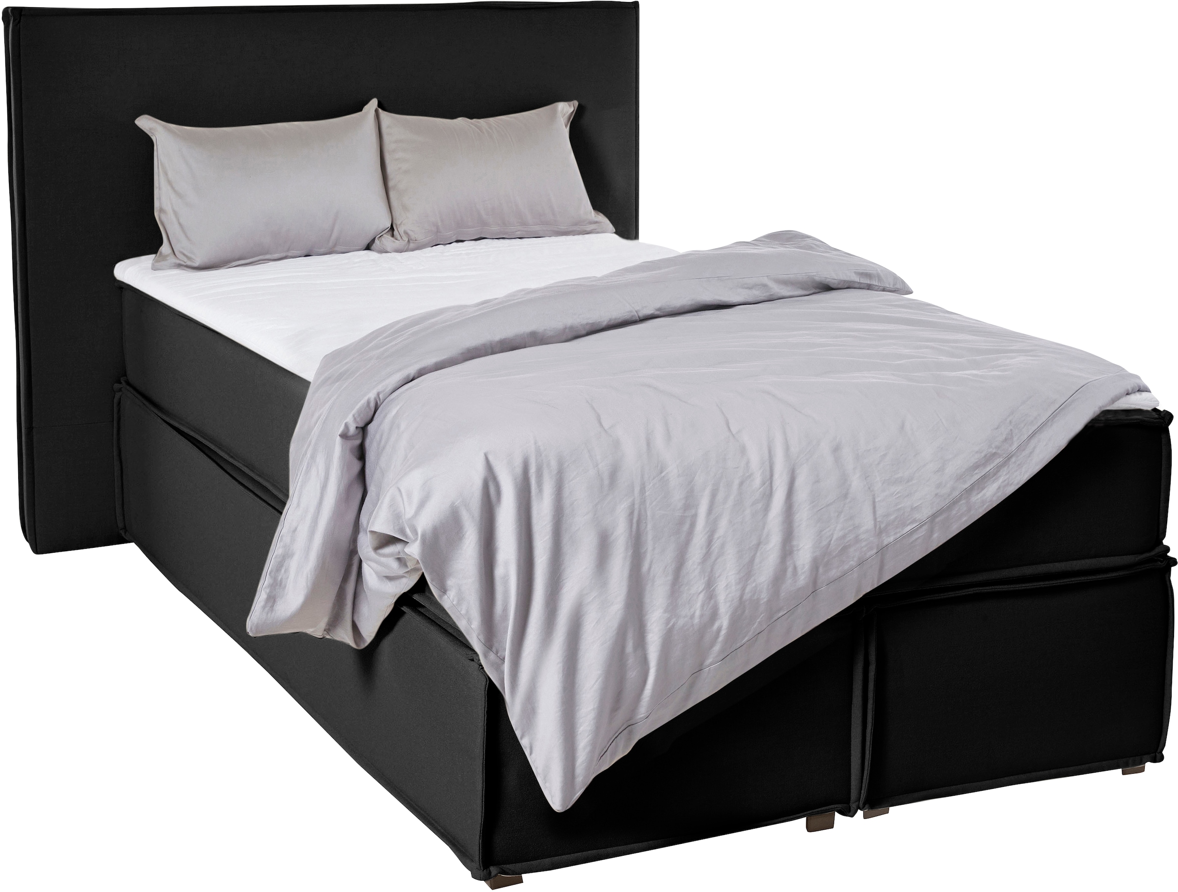 LeGer Home by Lena Gercke Boxspringbett "Yuma" incl. Topper, in 4 Breiten, günstig online kaufen