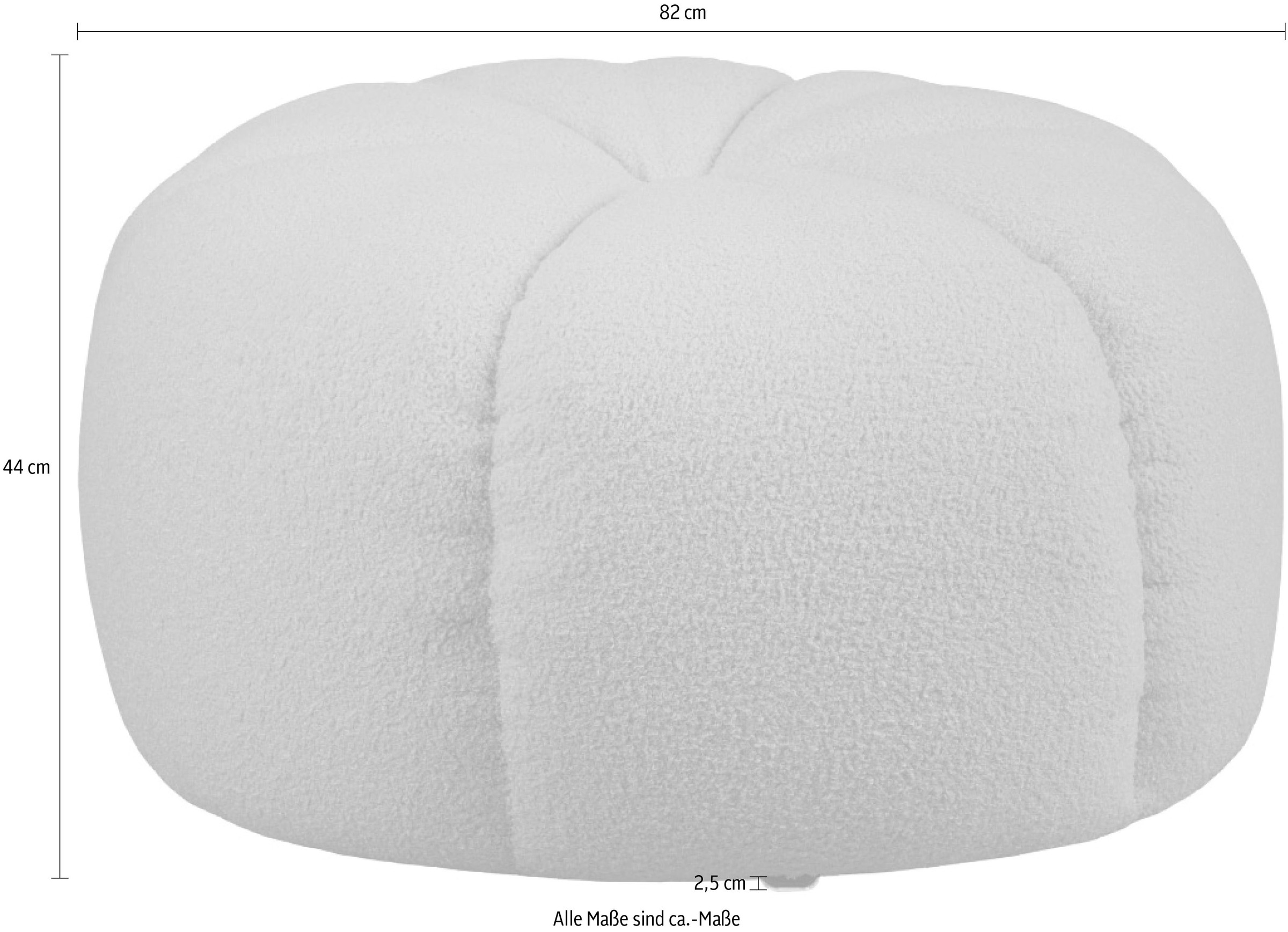 andas Polsterhocker »Maribik«, 82x82 cm, schöne Serienergänzung