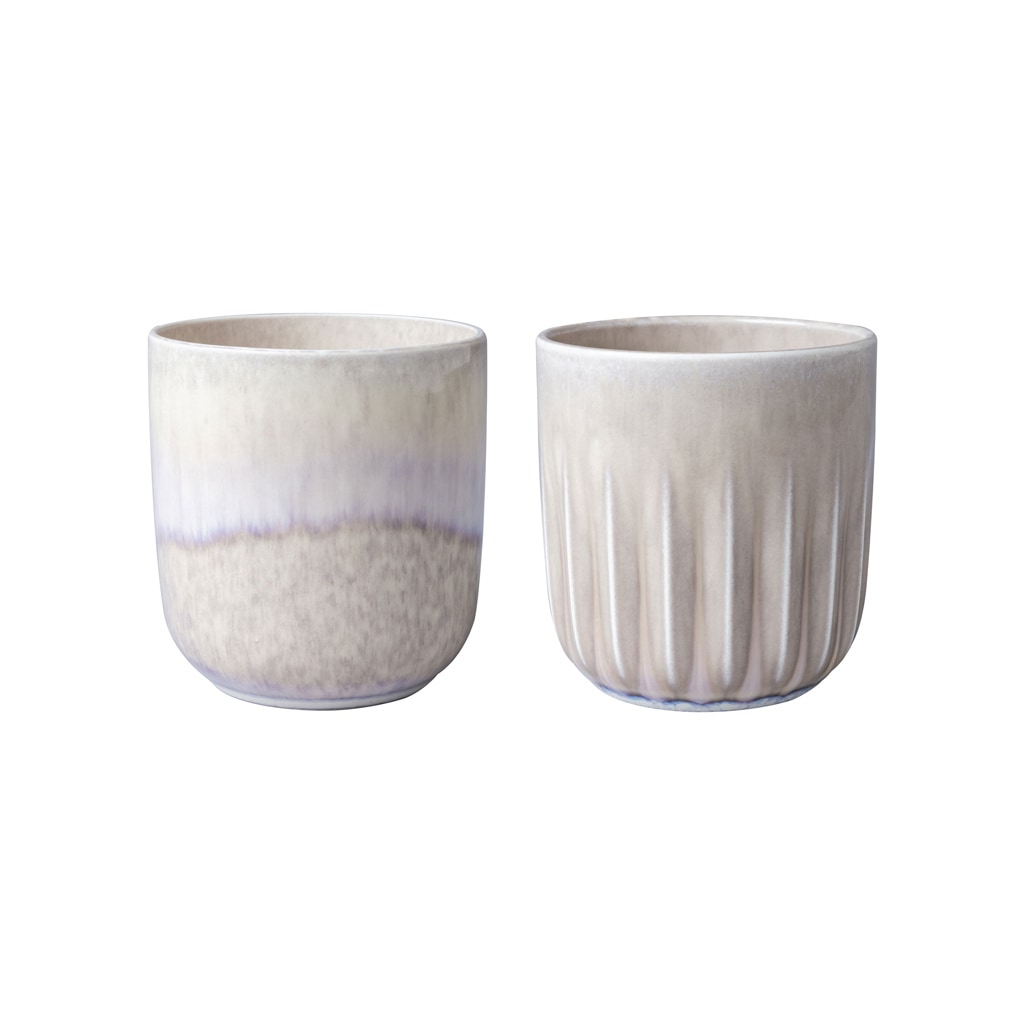 like. by Villeroy & Boch Becher »Becher Set Perlemor 290 ml 2er Set beige« günstig online kaufen