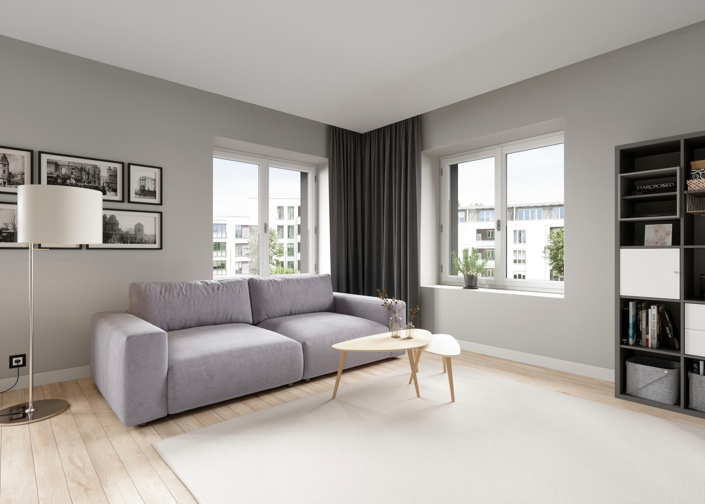 Musterring Big-Sofa »LUCIA« in vielen Qualitäten und 4 unterschiedlichen Nähten, 2,5-Sitzer