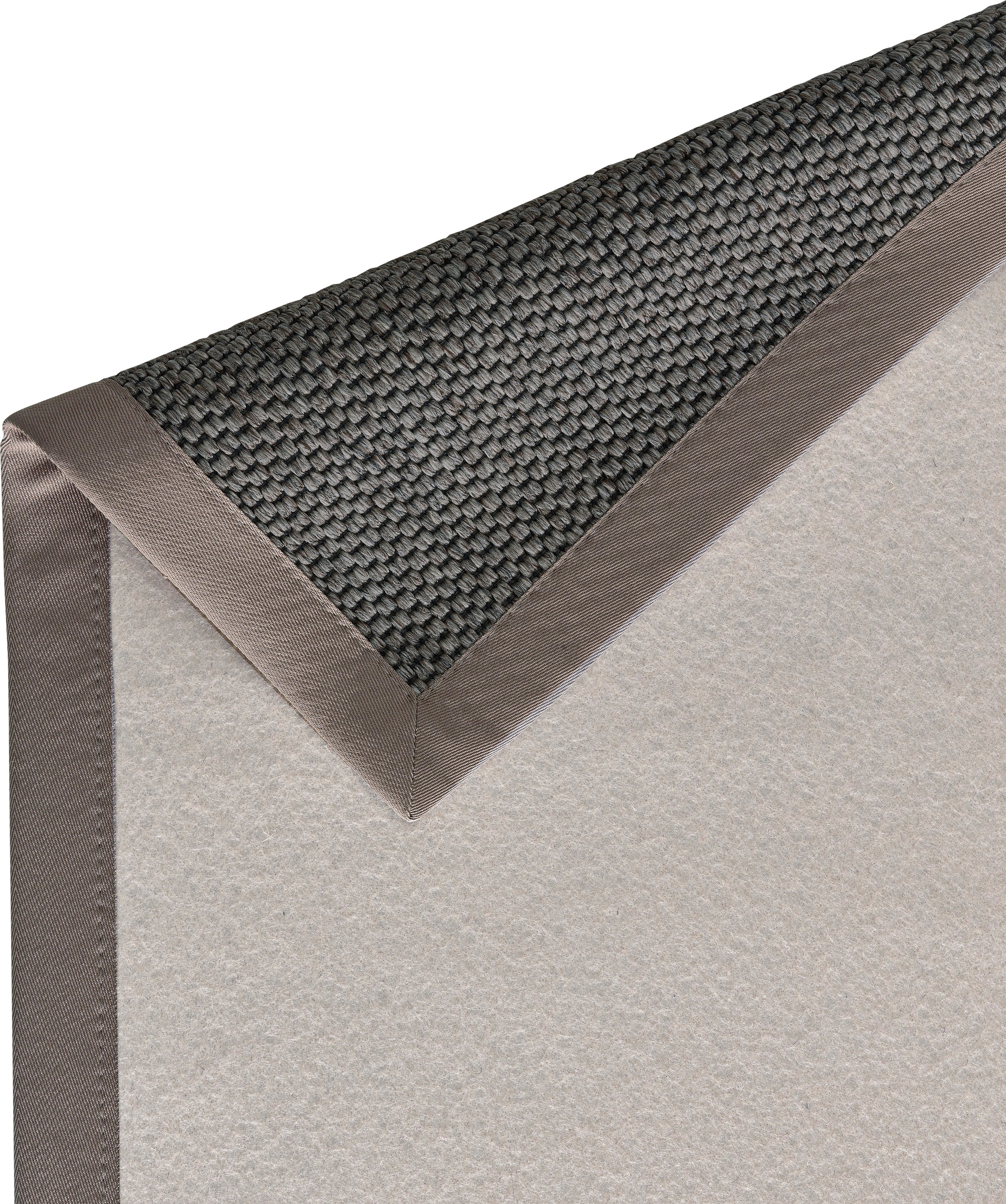 Dekowe Teppich »Naturana Panama«, rechteckig, 8 mm Höhe, Flachgewebe, meliert, Sisal-Optik, mit Bordüre, Wohnzimmer