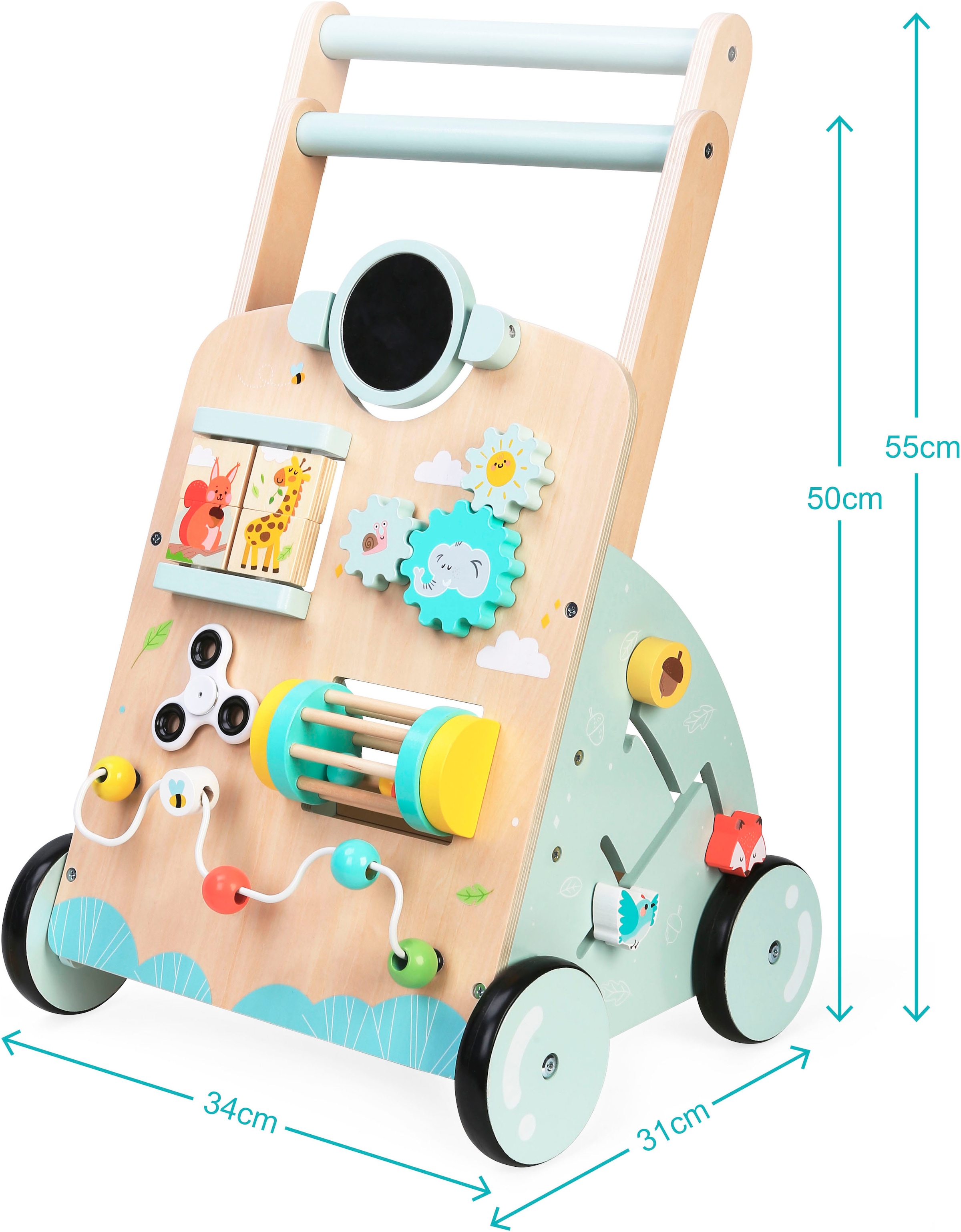 CHIC2000 Lauflernwagen »Activity-Walker, bunt«