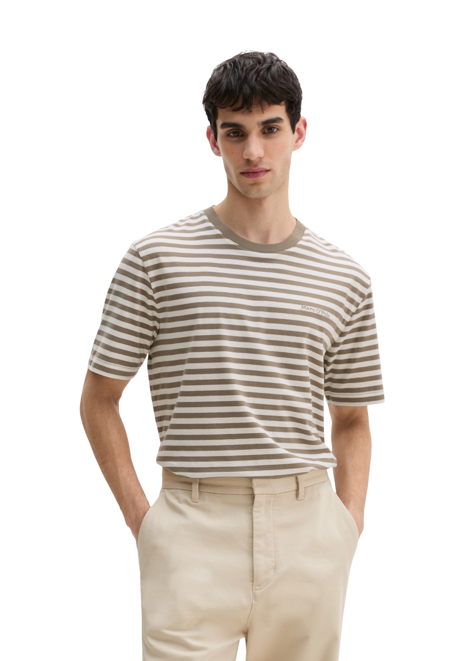 Marc O'Polo T-Shirt regular fit aus reiner Bio-Baumwolle