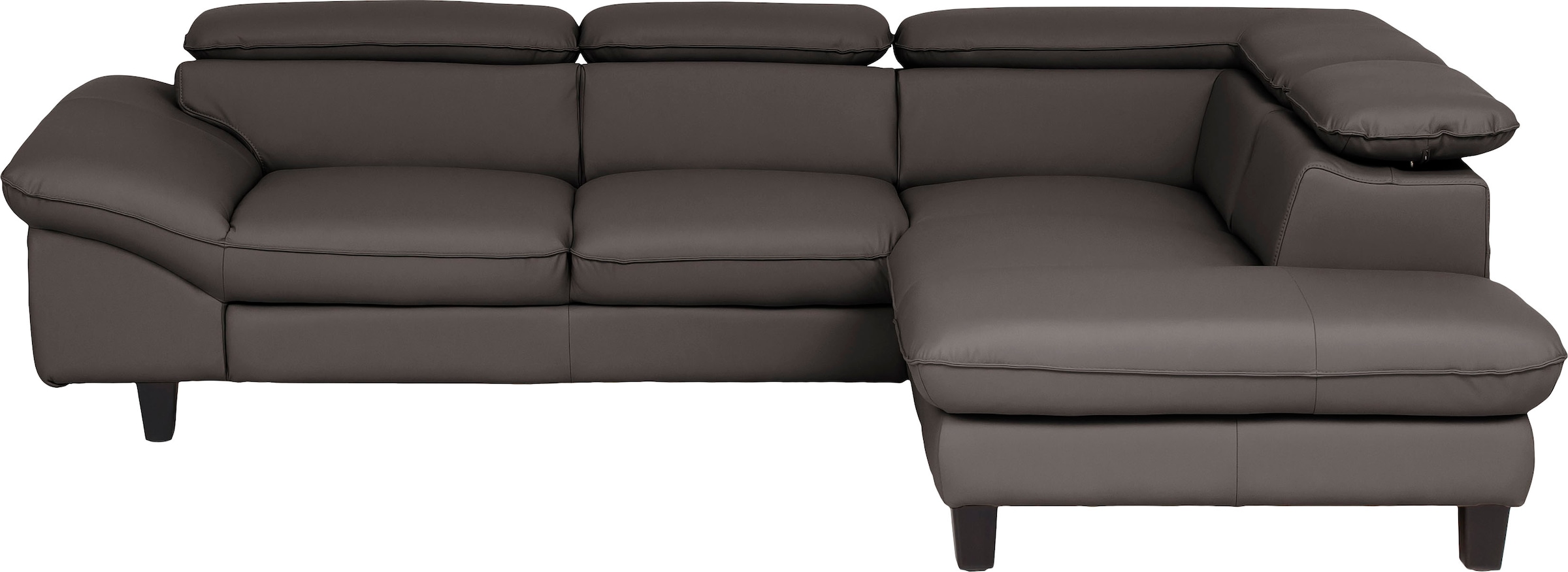Home affaire Ecksofa »Pilot L-Form«, mit Kopfteilverstellung, wahlweise mit Bettfunktion & Bettkasten
