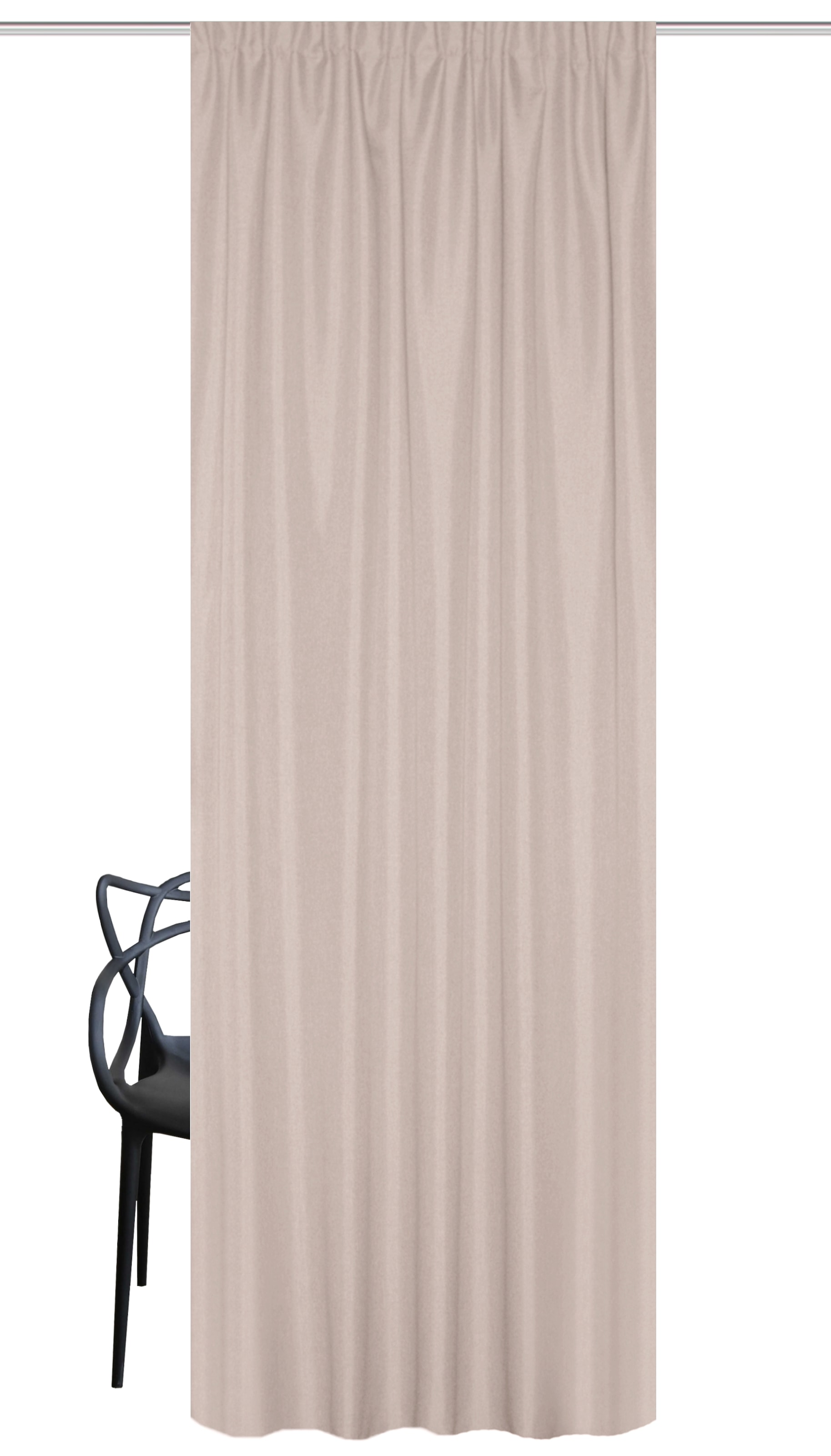 HOME WOHNIDEEN Gardine »PELLU«, (1 St.), THERMOCHENILLE, UNI